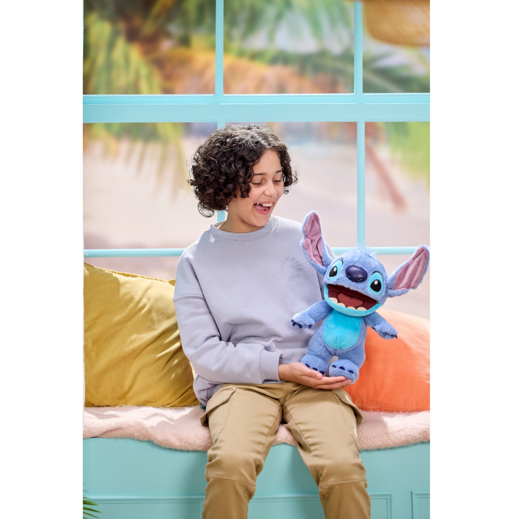 Peluche interattivo stitch 30 cm – parlante e reattivo al tocco - Disney Stitch