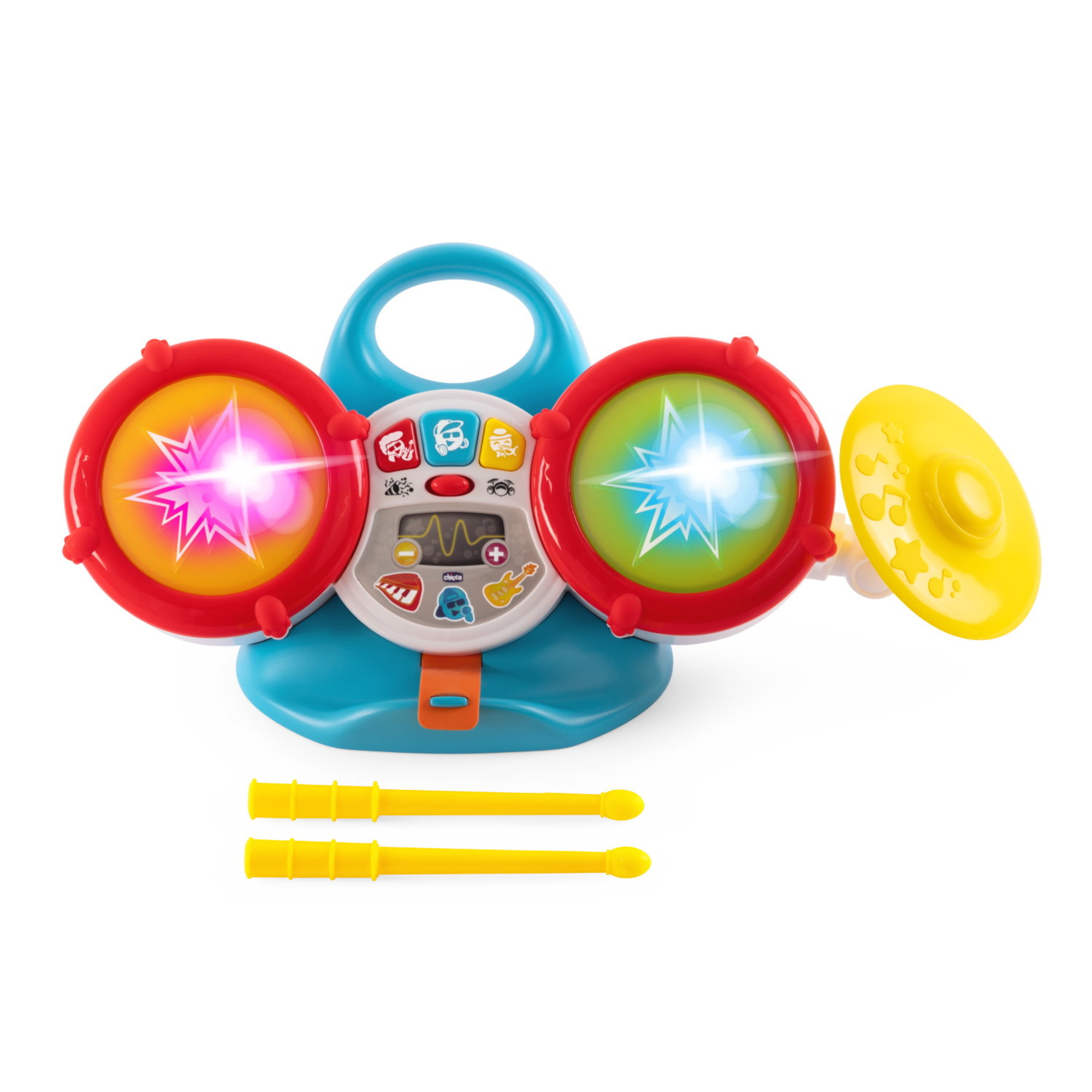 La mia prima batteria chicco – batteria elettronica per bambini dai 18 ai 36 mesi - Chicco