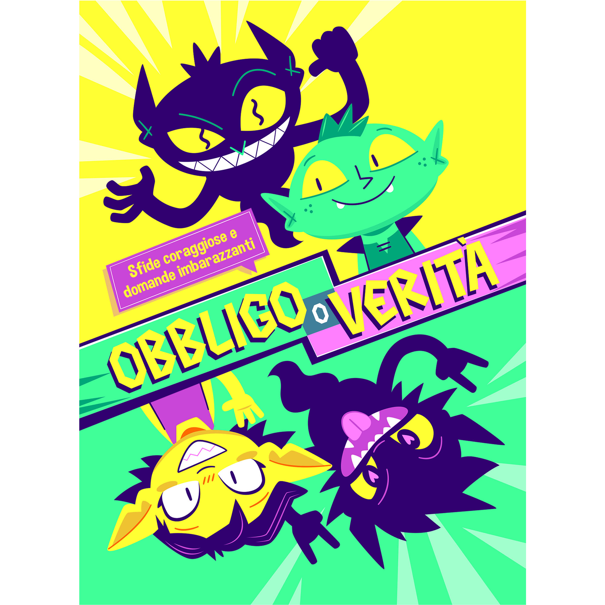 Clementoni obbligo o verità 16585 – gioco di società divertente - SAPIENTINO