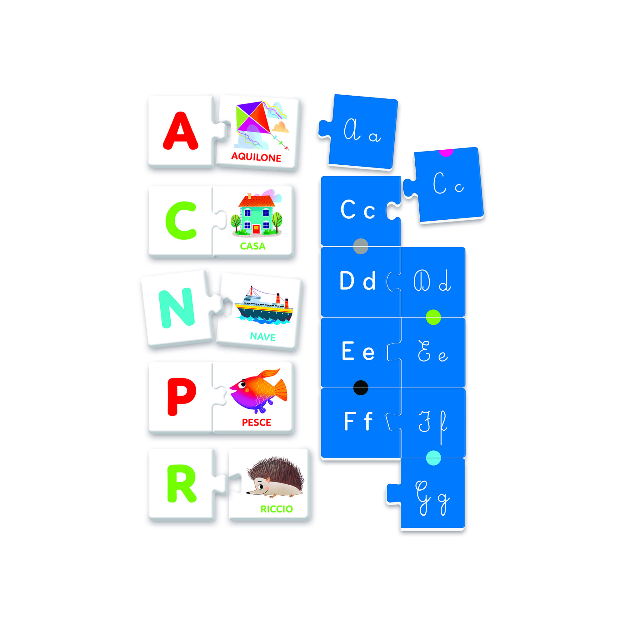 Clementoni primo alfabeto 16839 – gioco educativo per imparare l'alfabeto - SAPIENTINO