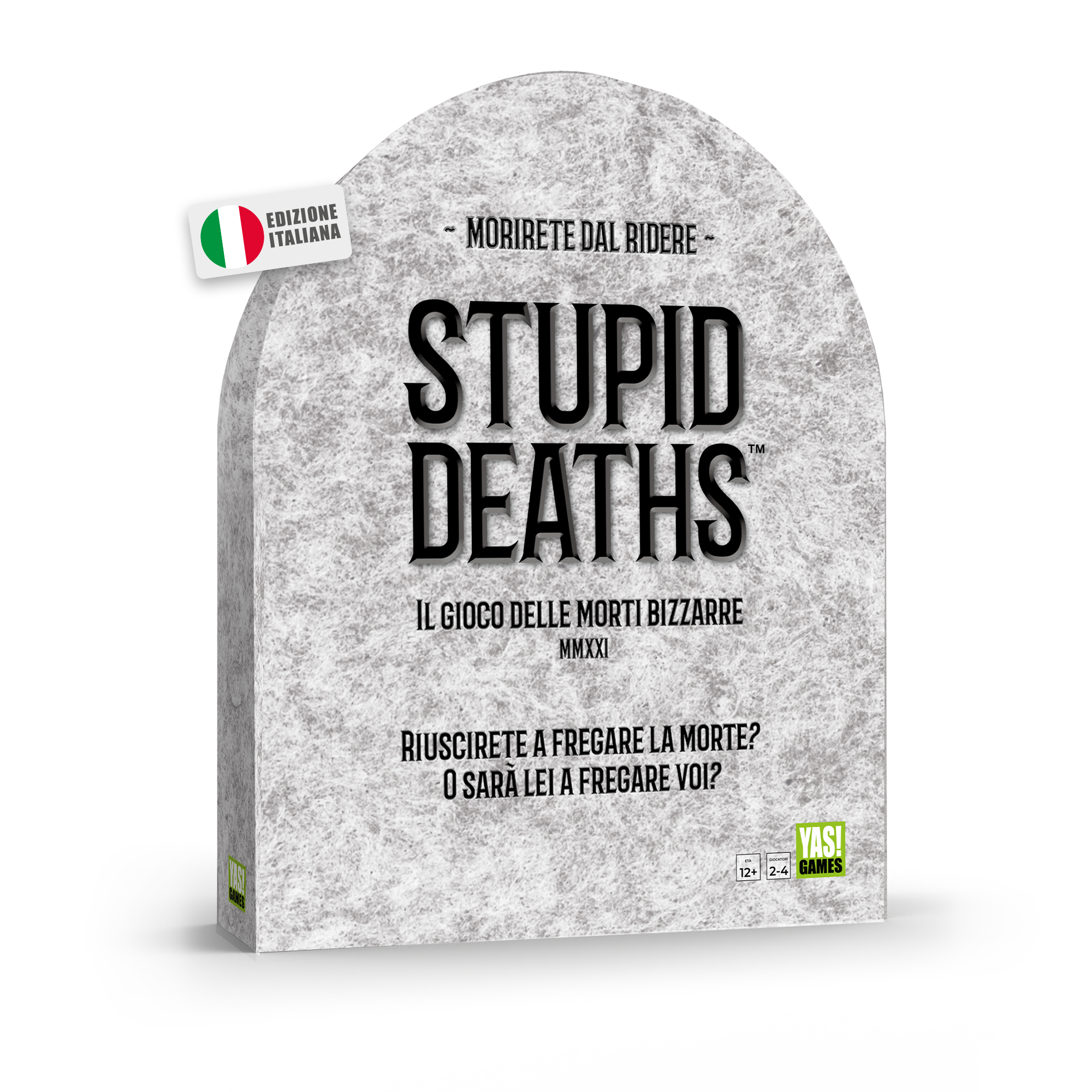 Stupid deaths - yas!games - l'unico in italiano - party games - ROCCO GIOCATTOLI