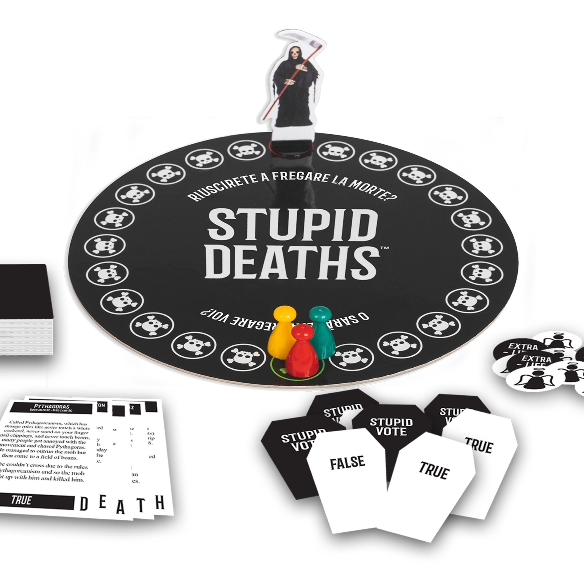 Stupid deaths - yas!games - l'unico in italiano - party games - ROCCO GIOCATTOLI