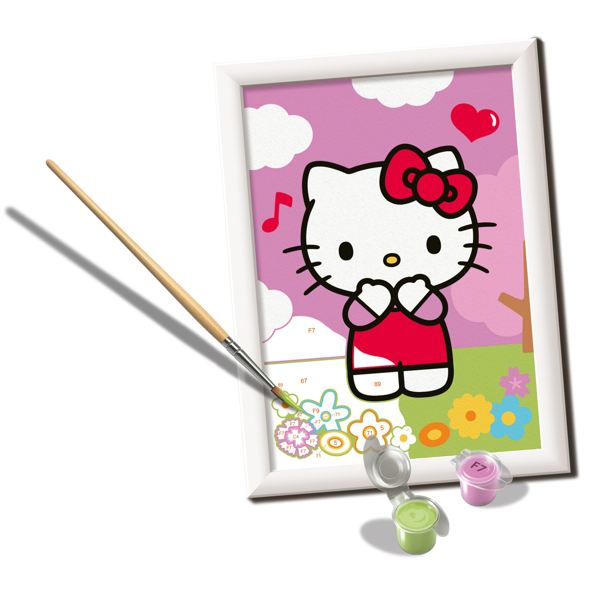 Ravensburger creart - hello kitty - gioco creativo per piccoli artisti, 7+ anni - Hello Kitty