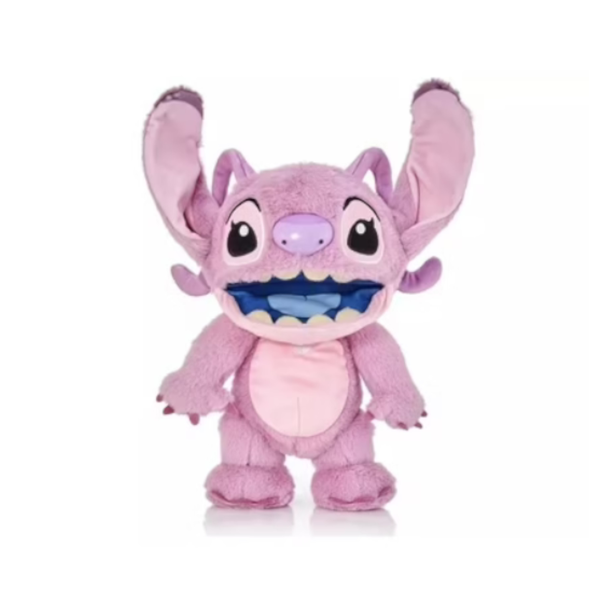 Peluche stitch angel interattivo 30 cm - parlante e reattivo al tocco - Disney Stitch