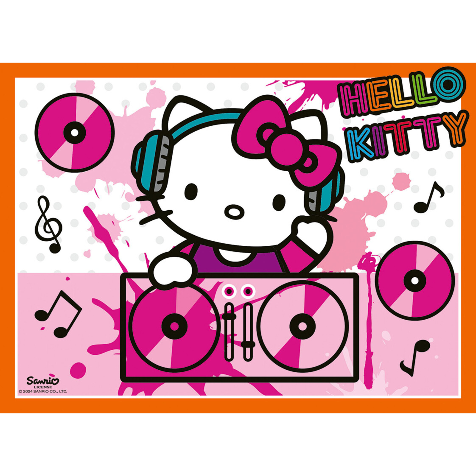 Ravensburger - puzzle hello kitty, set 4 in 1: 12, 16, 20, 24 pezzi -età 3+ anni - Hello Kitty