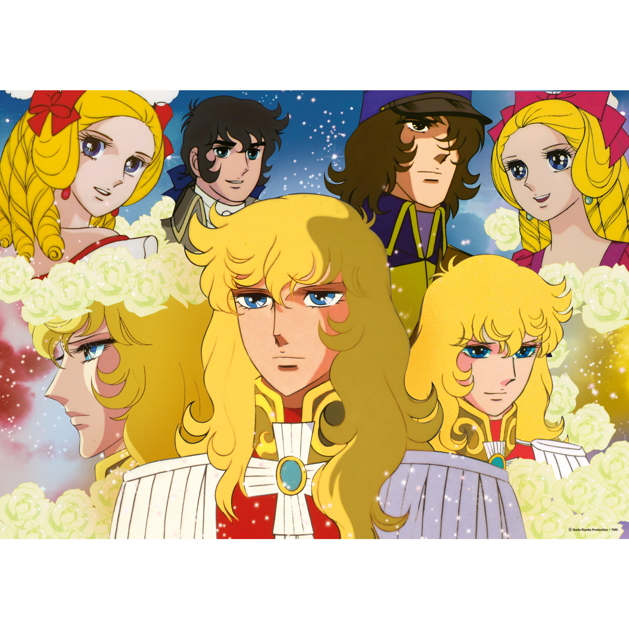 Ravensburger puzzle lady oscar - 1000 pezzi + poster - icona degli anni '80 - RAVENSBURGER