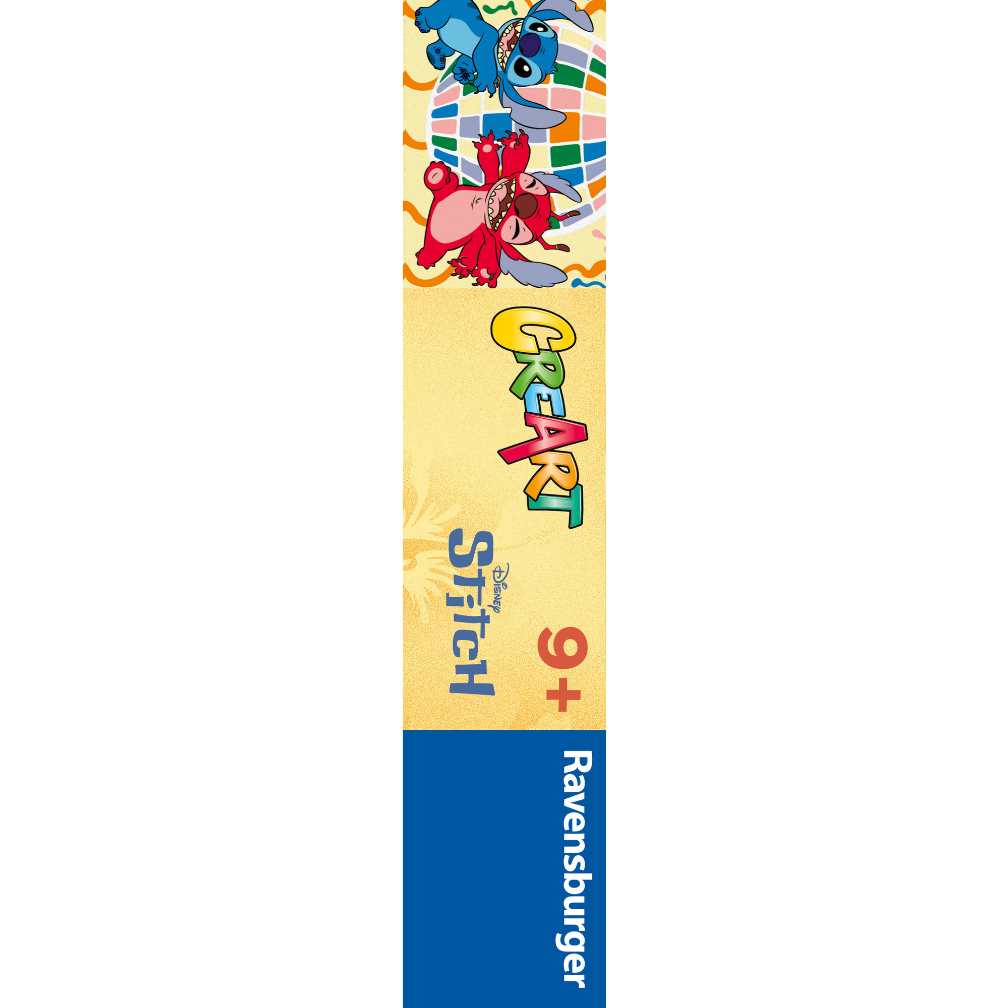 Ravensburger creart - stitch & leroy - set per dipingere con tavola e colori, 9+ anni - Disney Stitch