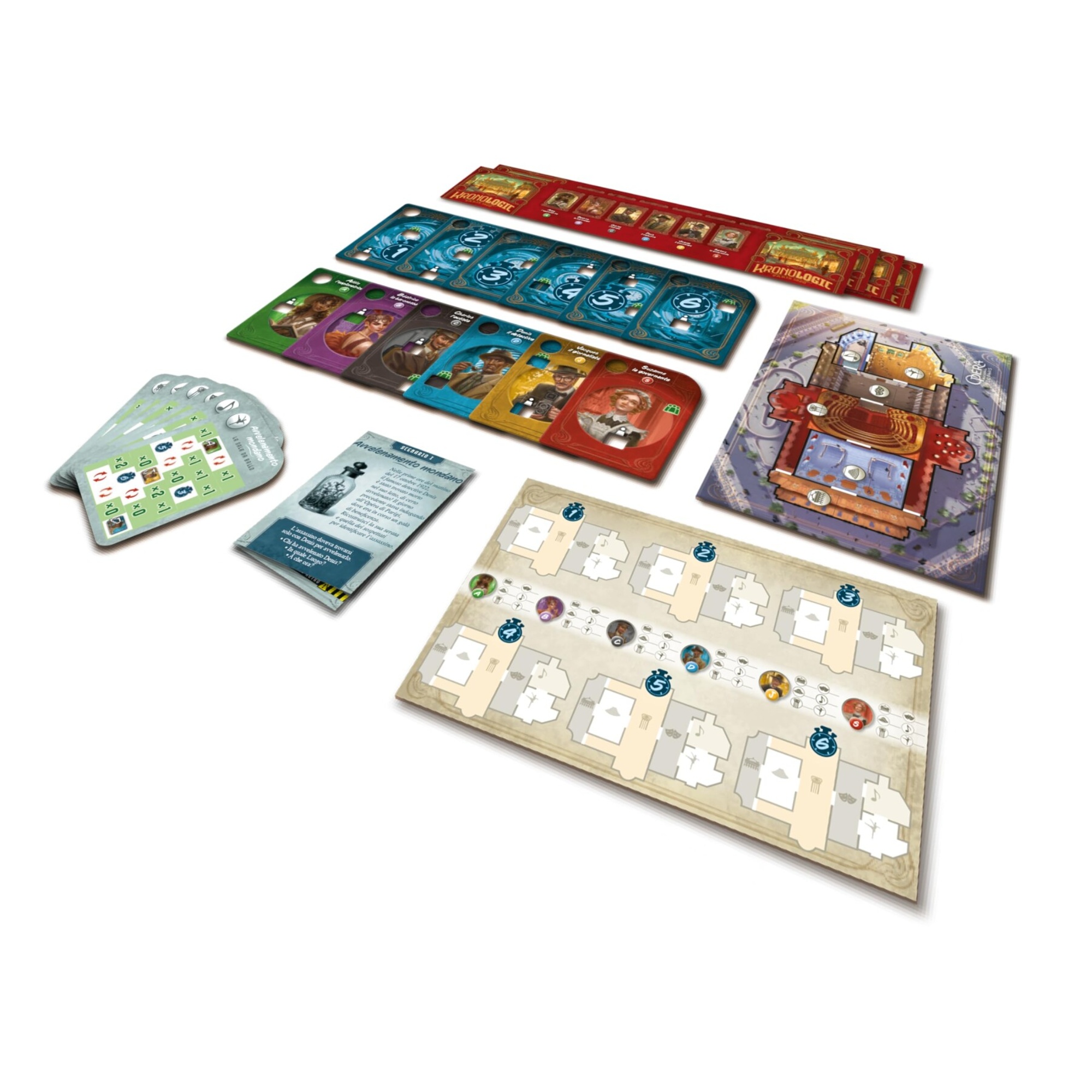 Kronologic paris 1920 – gioco investigativo e deduttivo nell’opéra di parigi - 1-4 giocatori - 8+ - -- No Brand --