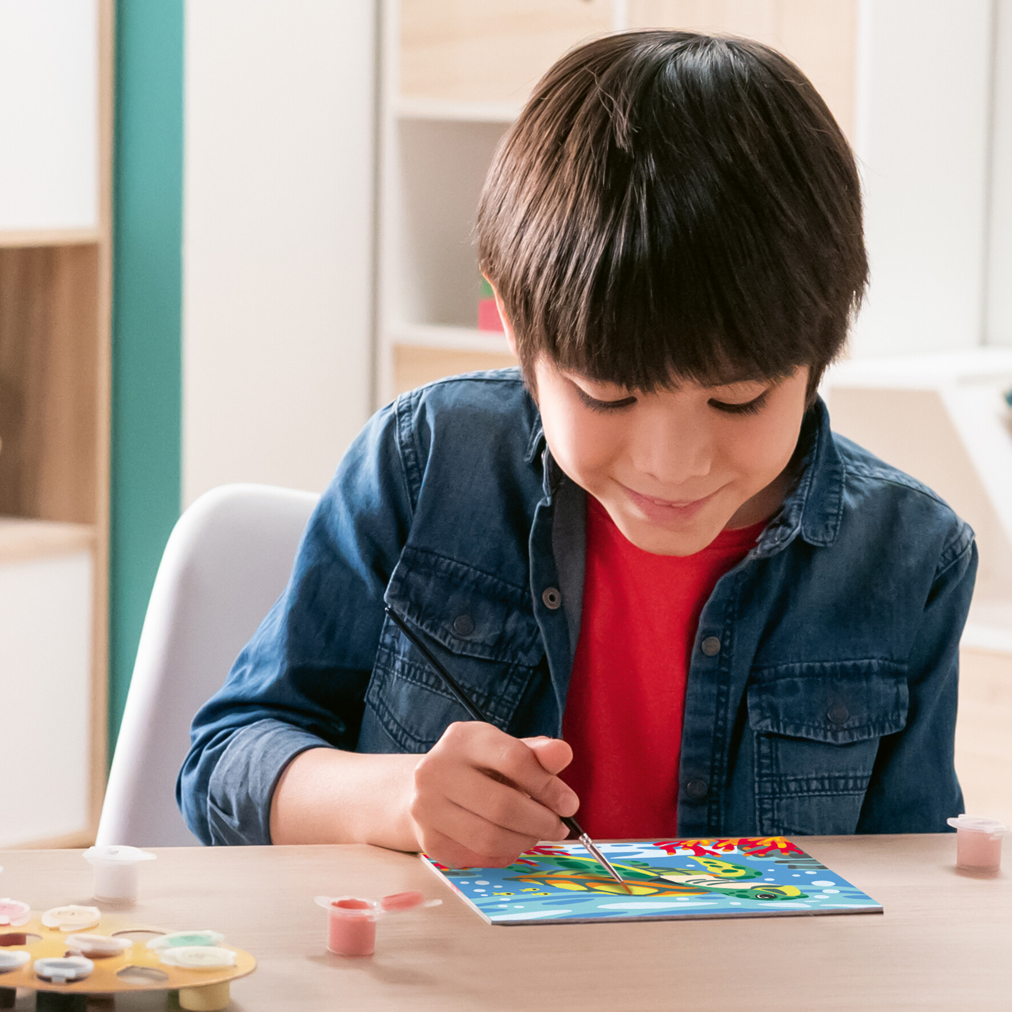 Ravensburger creart - tartaruga marina - set artistico per bambini 9+ anni - RAVENSBURGER