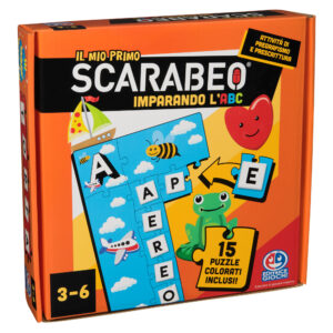 Editrice giochi, il mio primo scarabeo abc – gioco educativo con parole e lettere - SCARABEO