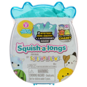 Squish a longs surprise pack 2 personaggi e accessori nuovi personaggi 2025 - assortito - SQUISHMALLOWS