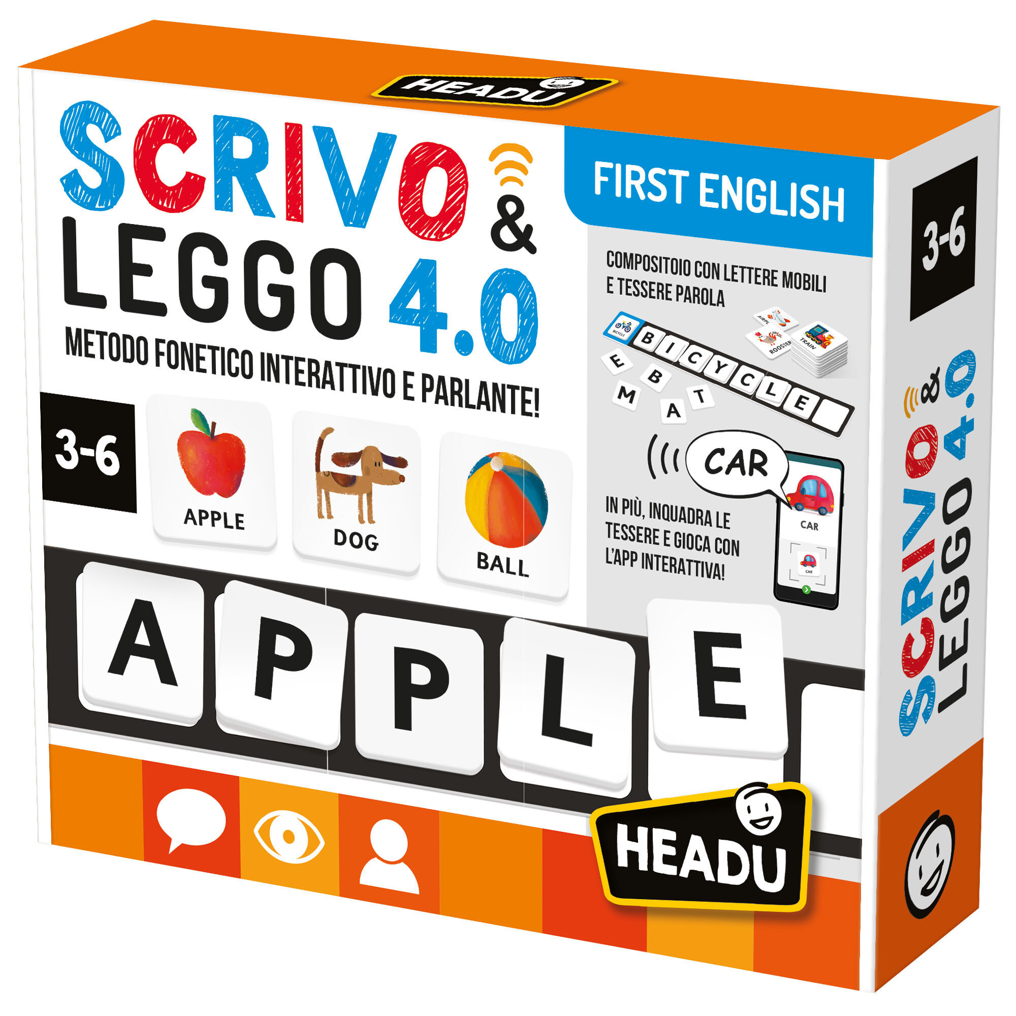 Scrivo & leggo 4.0 first english – gioco interattivo per imparare l’inglese - HEADU