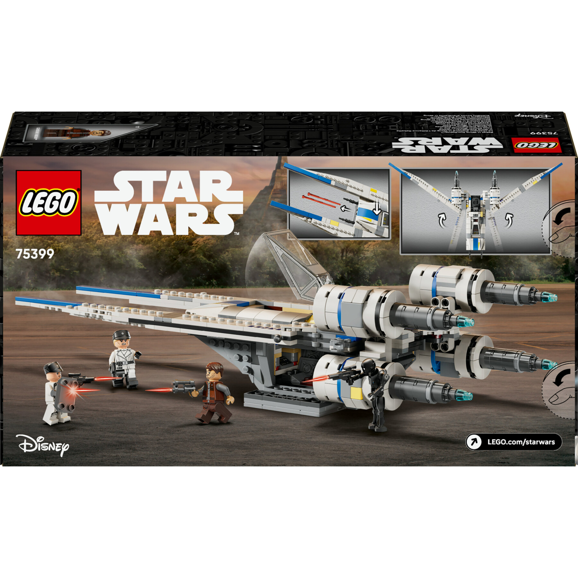 Lego star wars 75399 andor u-wing starfighter - astronave giocattolo 8+ - LEGO STAR WARS, LEGO® Star Wars™, Star Wars