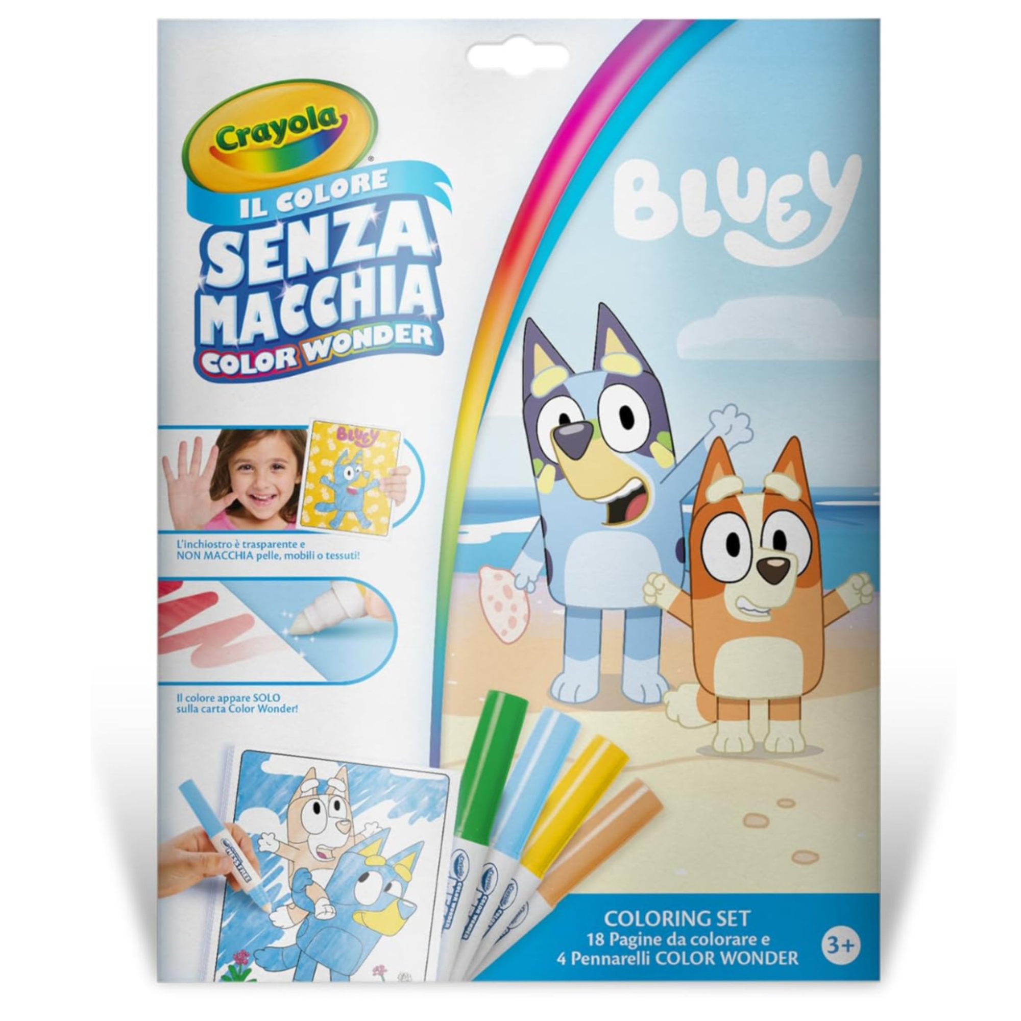 Color wonder, set paw patrol  con 18 pagine da colorare e 4 pennarelli - Paw Patrol