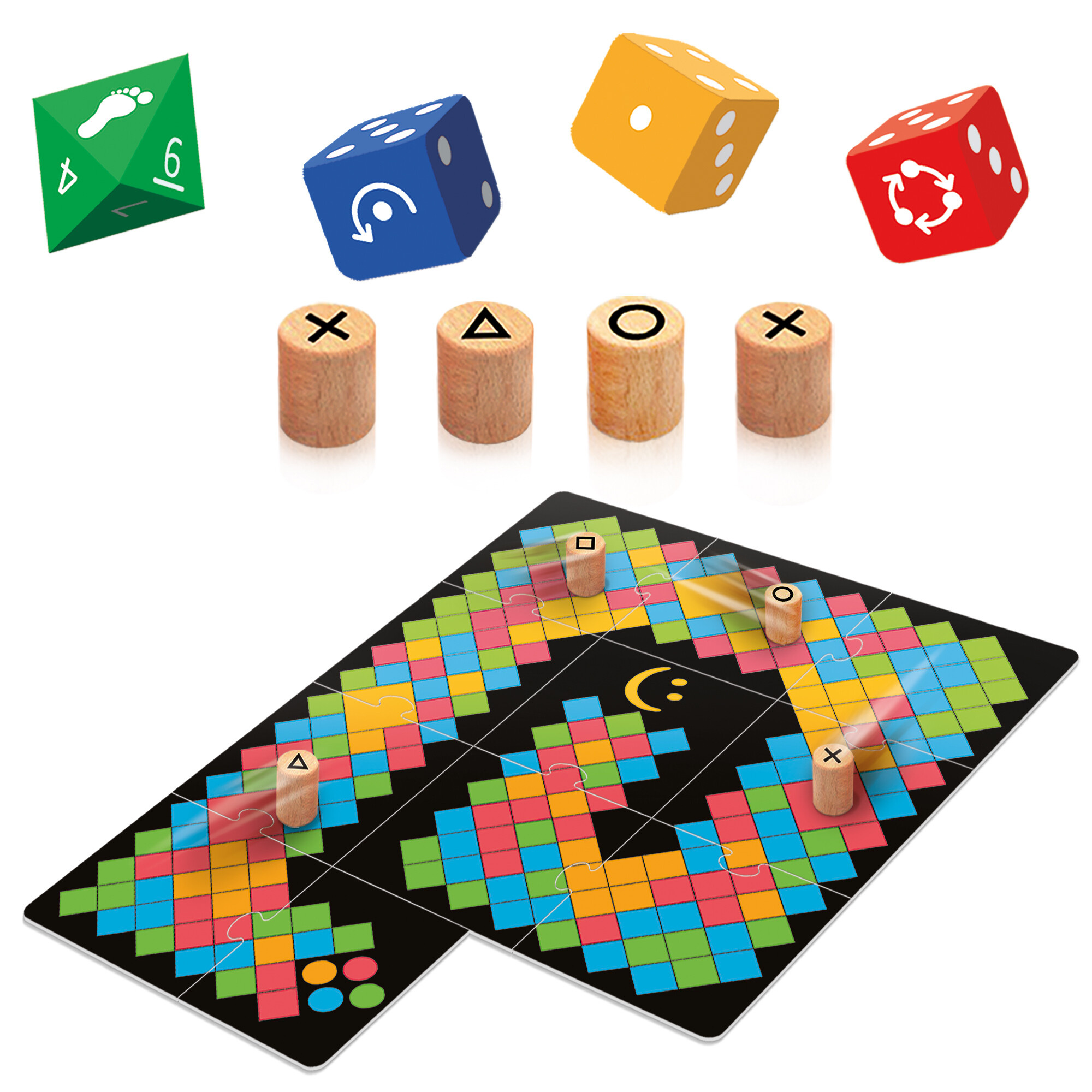 La corsa più folle del mondo-il gioco - time di prontezza e colpo d’occhio, 8-99 anni, 4-8 giocatori - HEADU