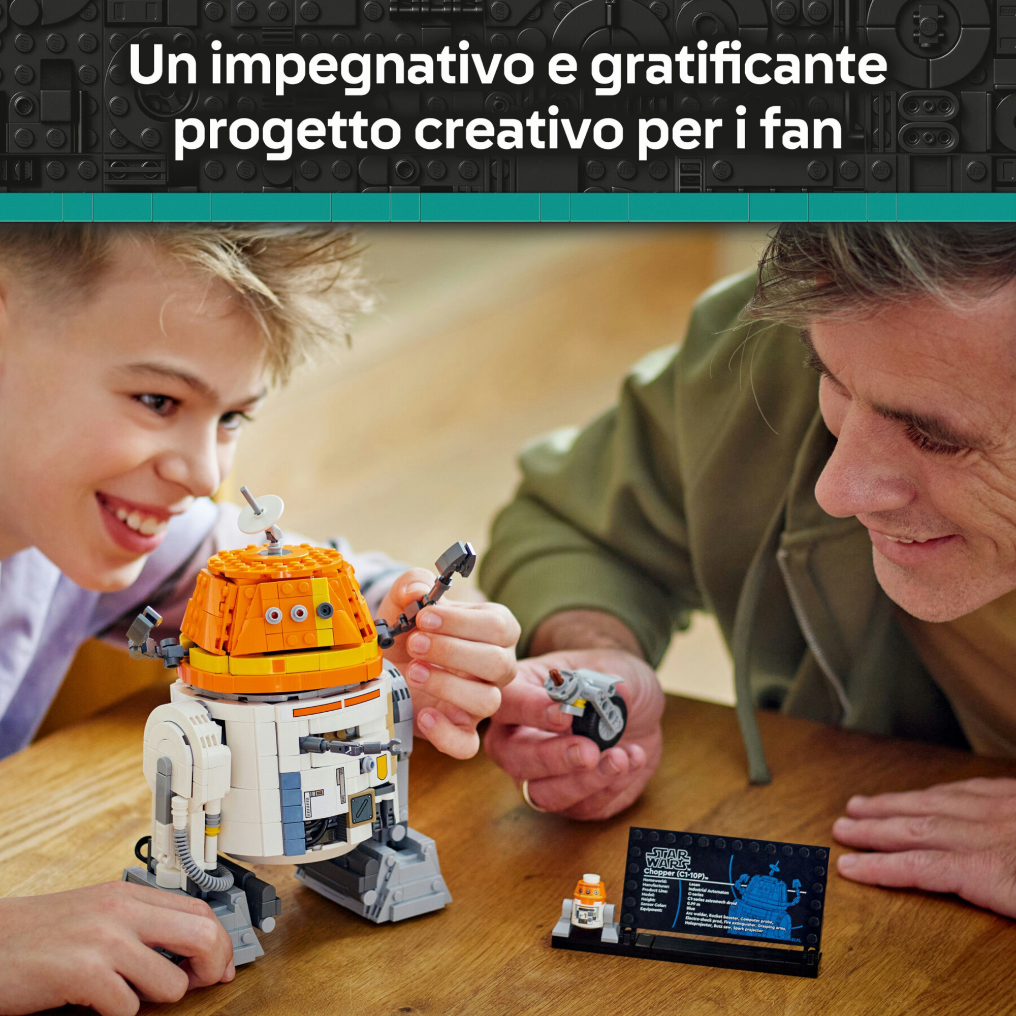 Lego star wars 75416 droide chopper - robot giocattolo da costruire 10+ - LEGO STAR WARS, LEGO® Star Wars™, Star Wars