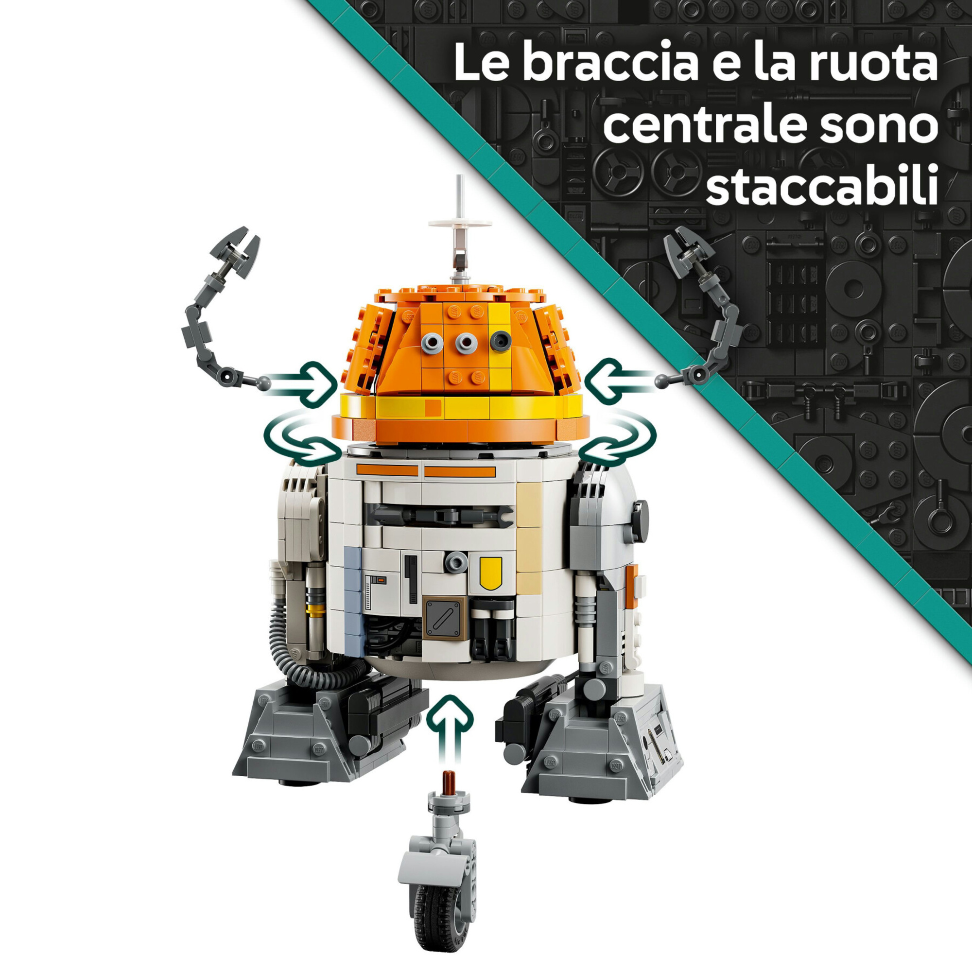 Lego star wars 75416 droide chopper - robot giocattolo da costruire 10+ - LEGO STAR WARS, LEGO® Star Wars™, Star Wars
