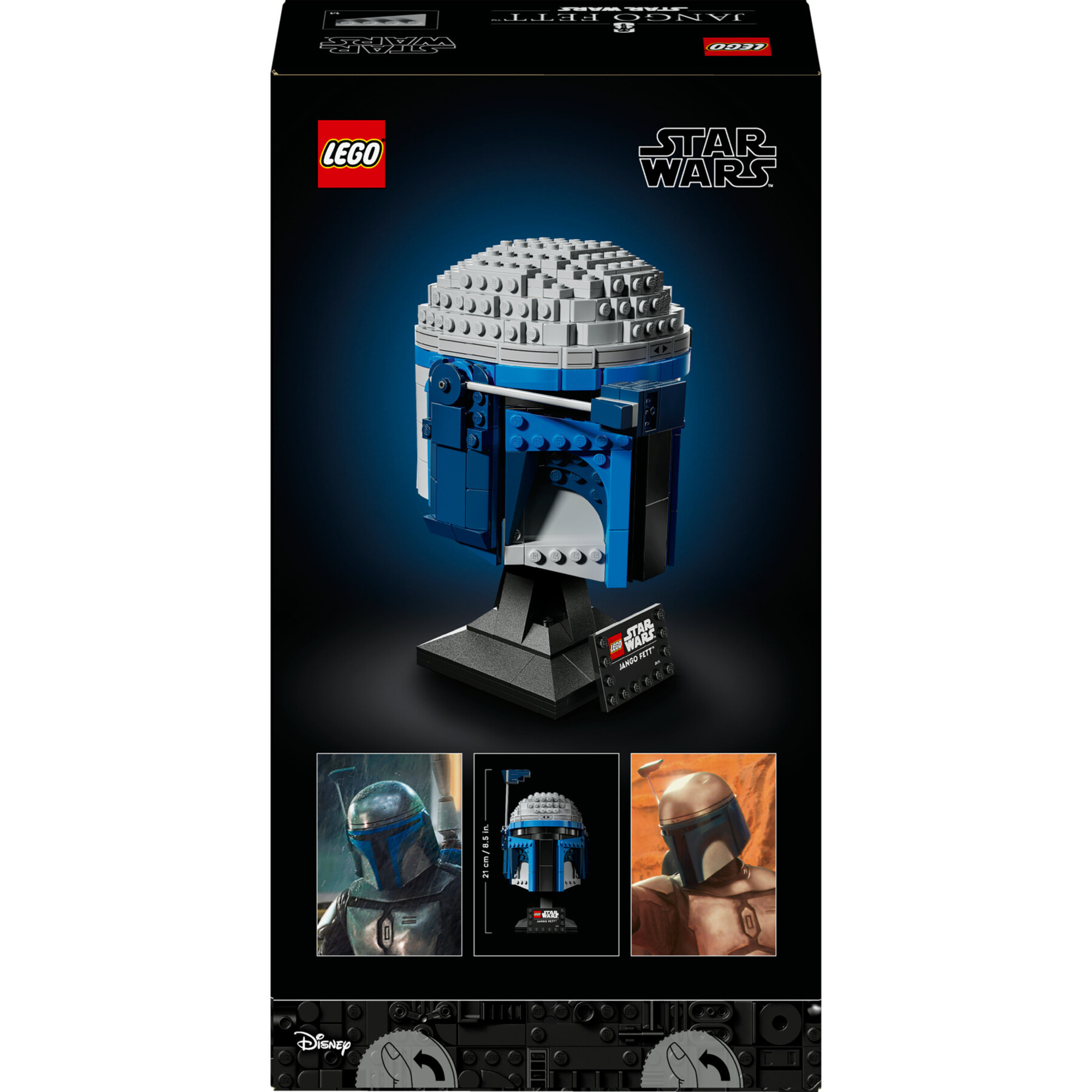 Lego star wars 75408 casco jango fett - modellino da costruire per adulti - LEGO STAR WARS, LEGO® Star Wars™, Star Wars