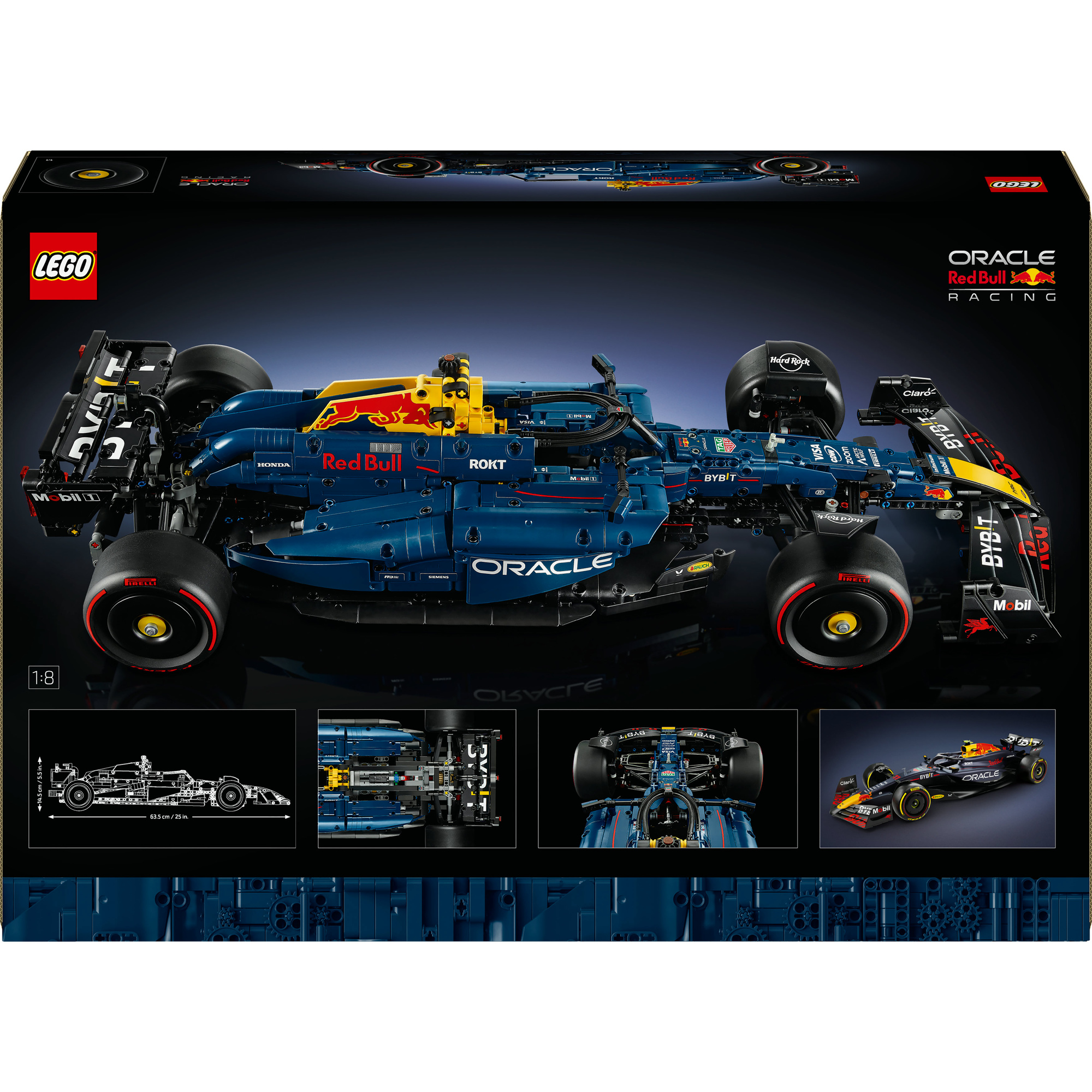 Lego technic - monoposto f1 oracle red bull racing rb20 - 42206 - LEGO TECHNIC