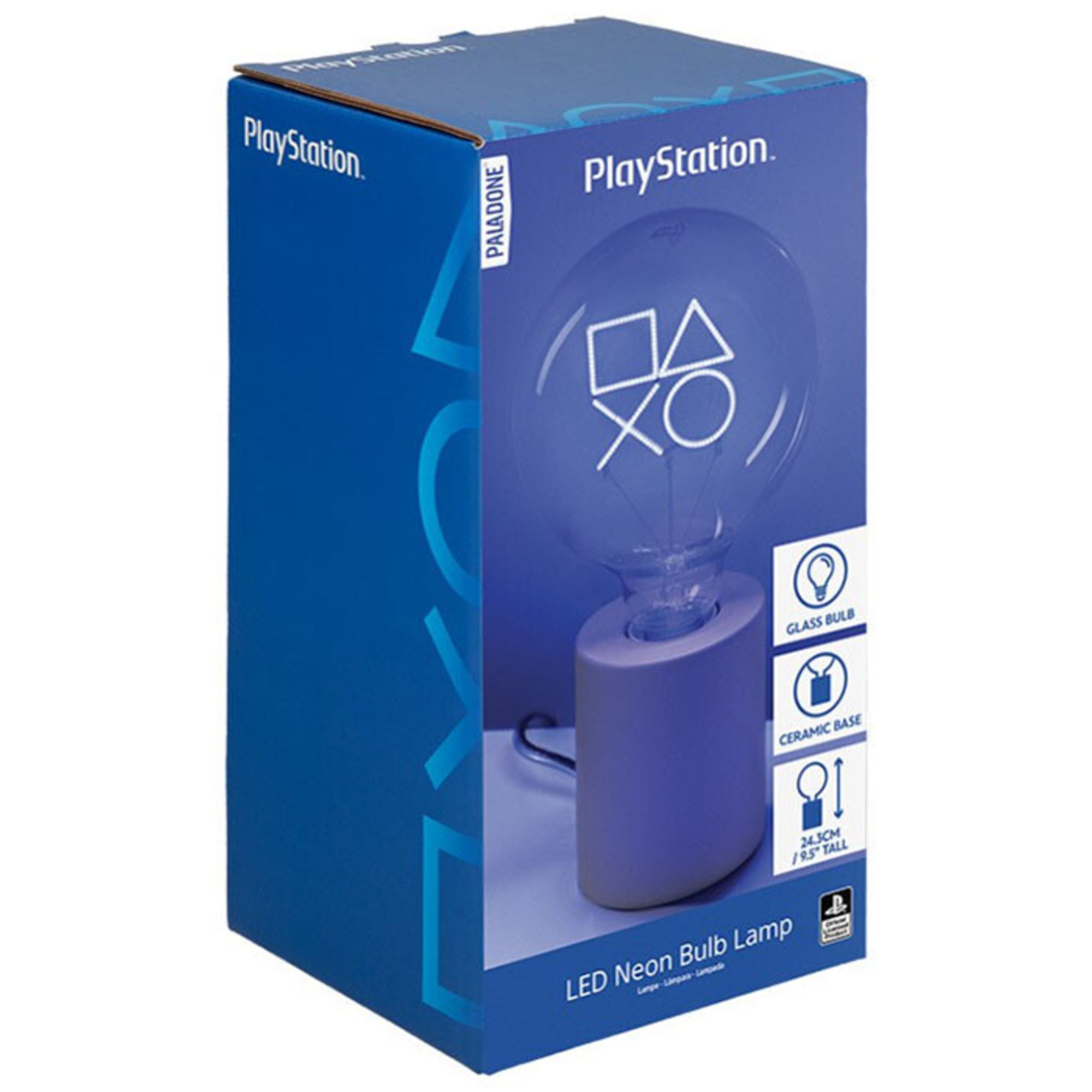 Lampada da collezione neon bulb playstation simboli - -- No Brand --