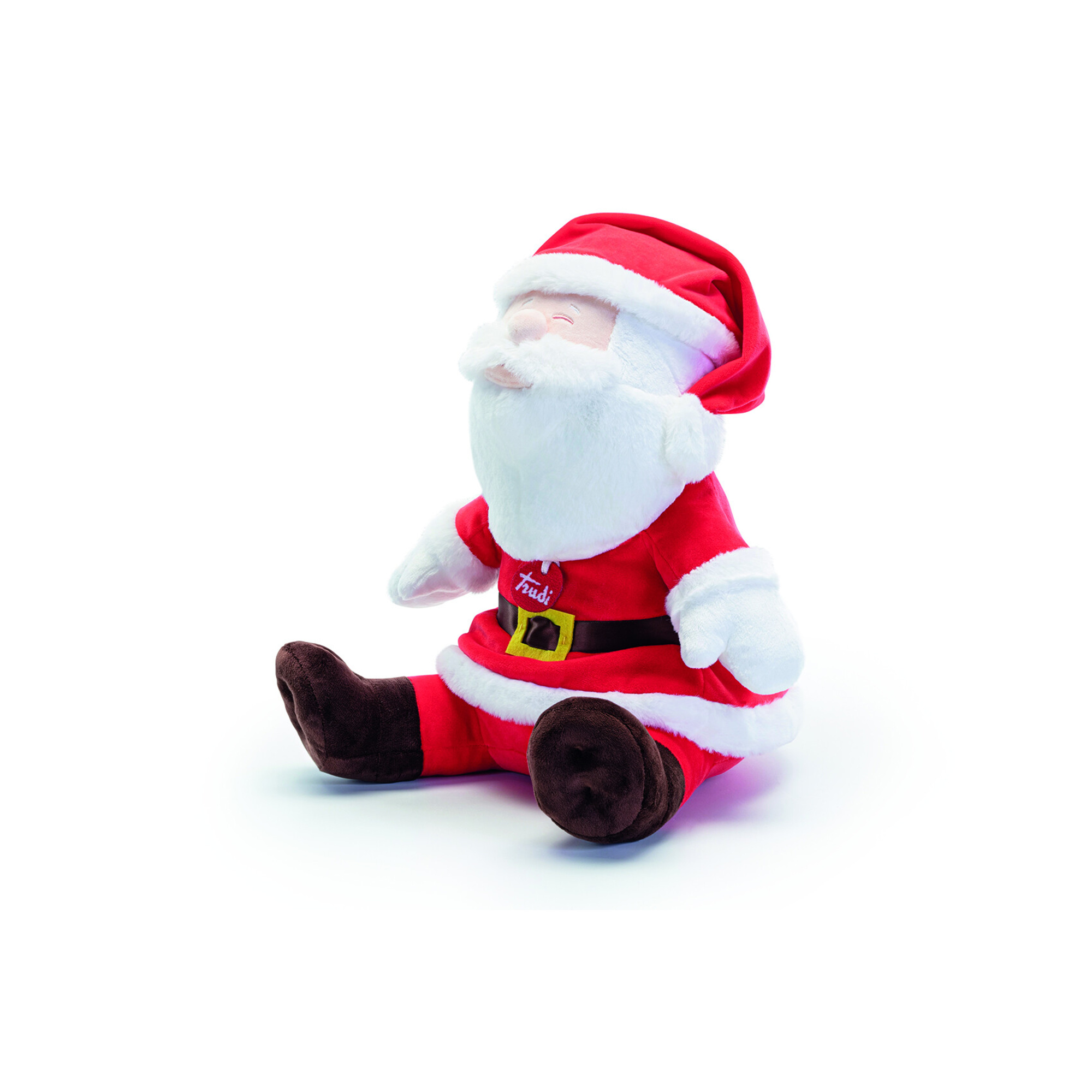 Peluche babbo natale seduto 32 cm  - trudi - Trudi