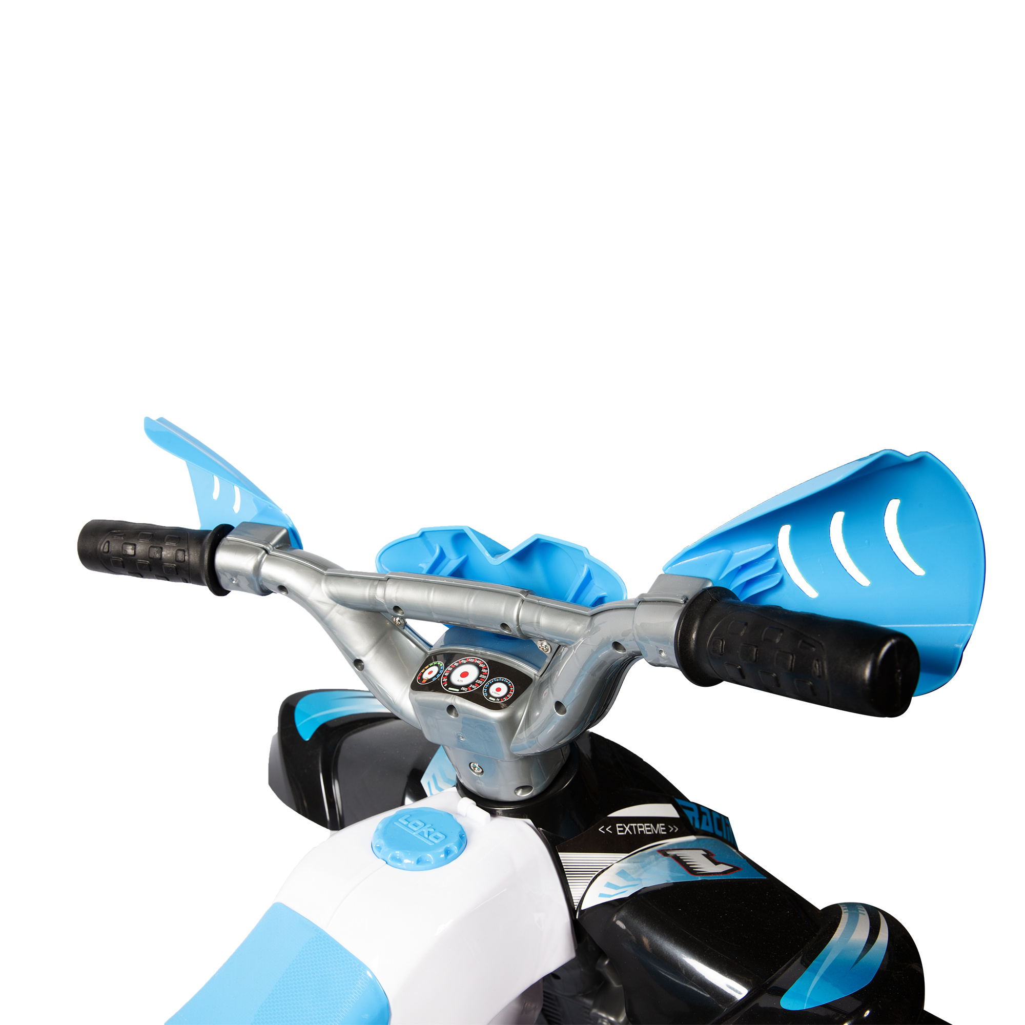 Quad elettrico 6v per bambini con acceleratore a pedale e ruote antiscivolo - SUN&SPORT