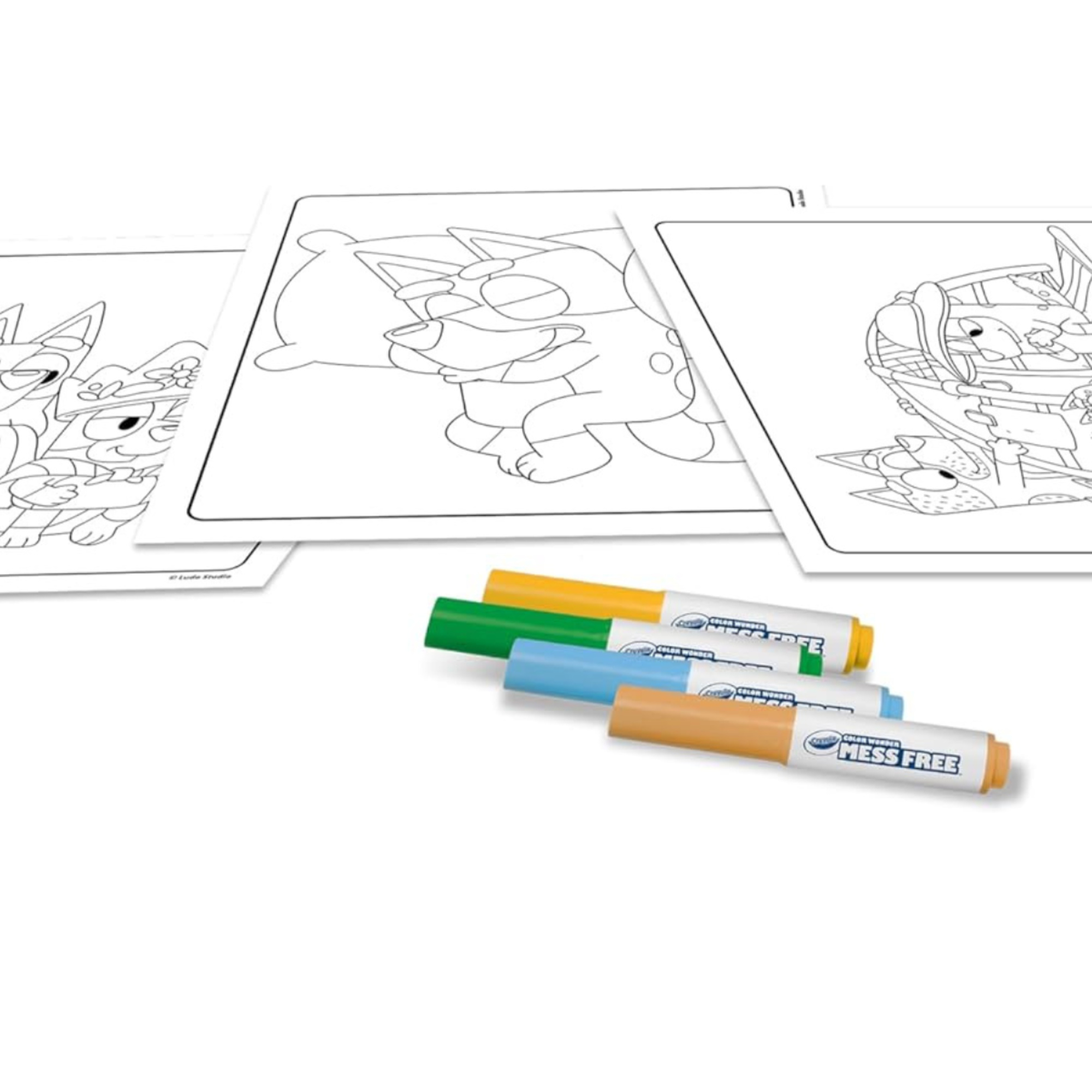 Color wonder, set paw patrol  con 18 pagine da colorare e 4 pennarelli - Paw Patrol