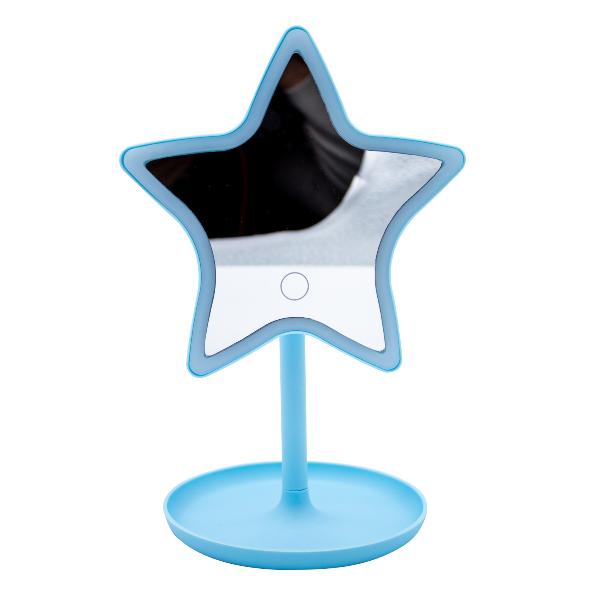 Specchio led make up a forma di stella – specchio luminoso dal design stellare - IBS