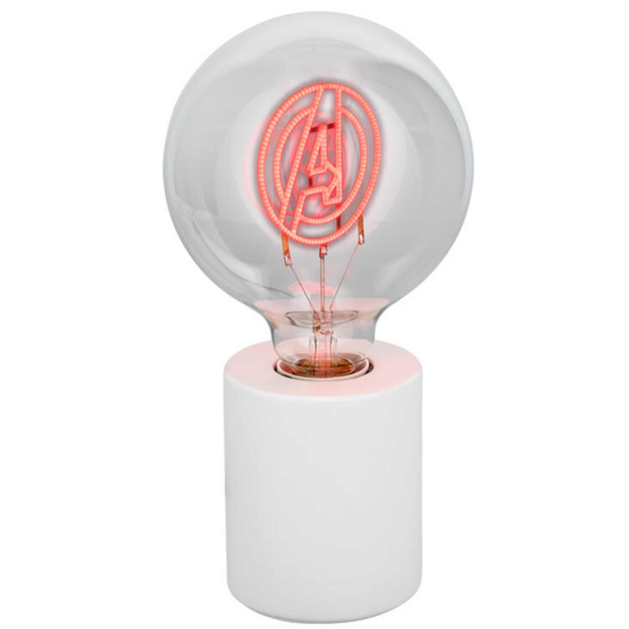 Lampada da collezione neon bulb avengers logo - Avengers