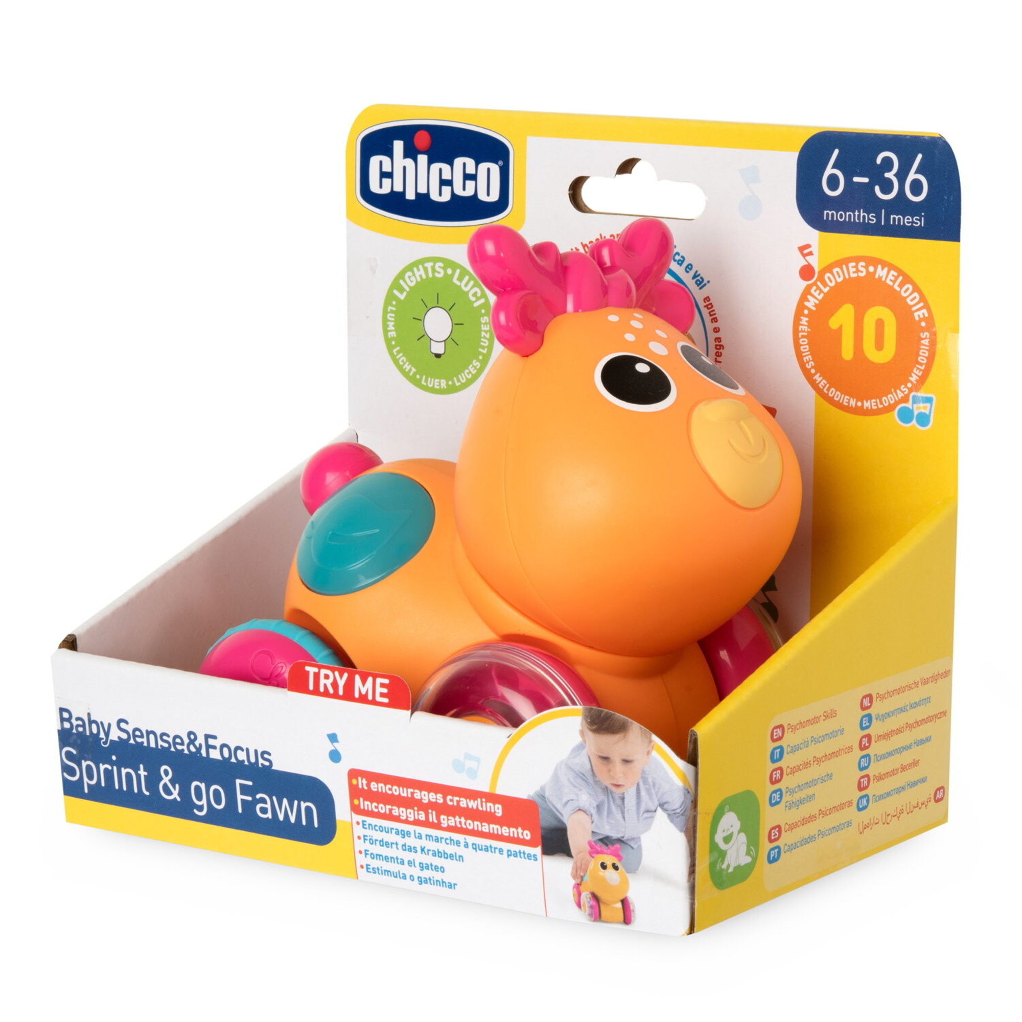 Cerbiatto sprint&go – baby sense&focus, 6-36 mesi - chicco - Chicco