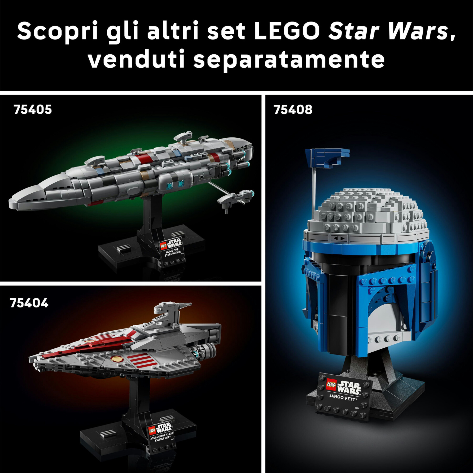 Lego star wars 75407 – logo star wars da costruire e collezionare - LEGO STAR WARS, LEGO® Star Wars™, Star Wars