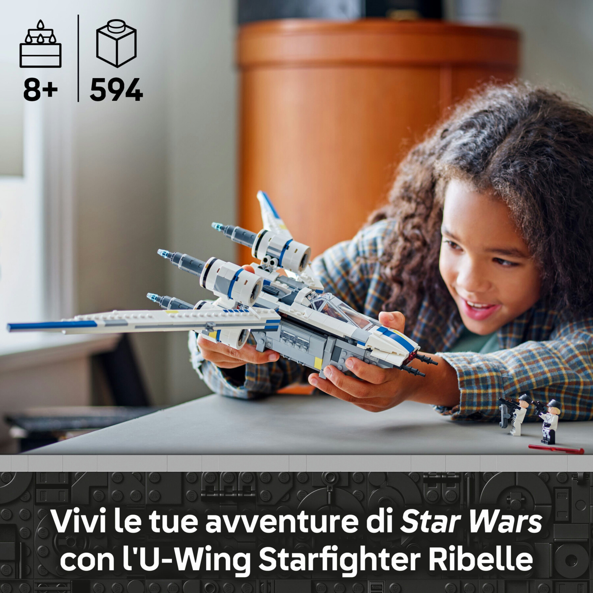 Lego star wars 75399 andor u-wing starfighter - astronave giocattolo 8+ - LEGO STAR WARS, LEGO® Star Wars™, Star Wars