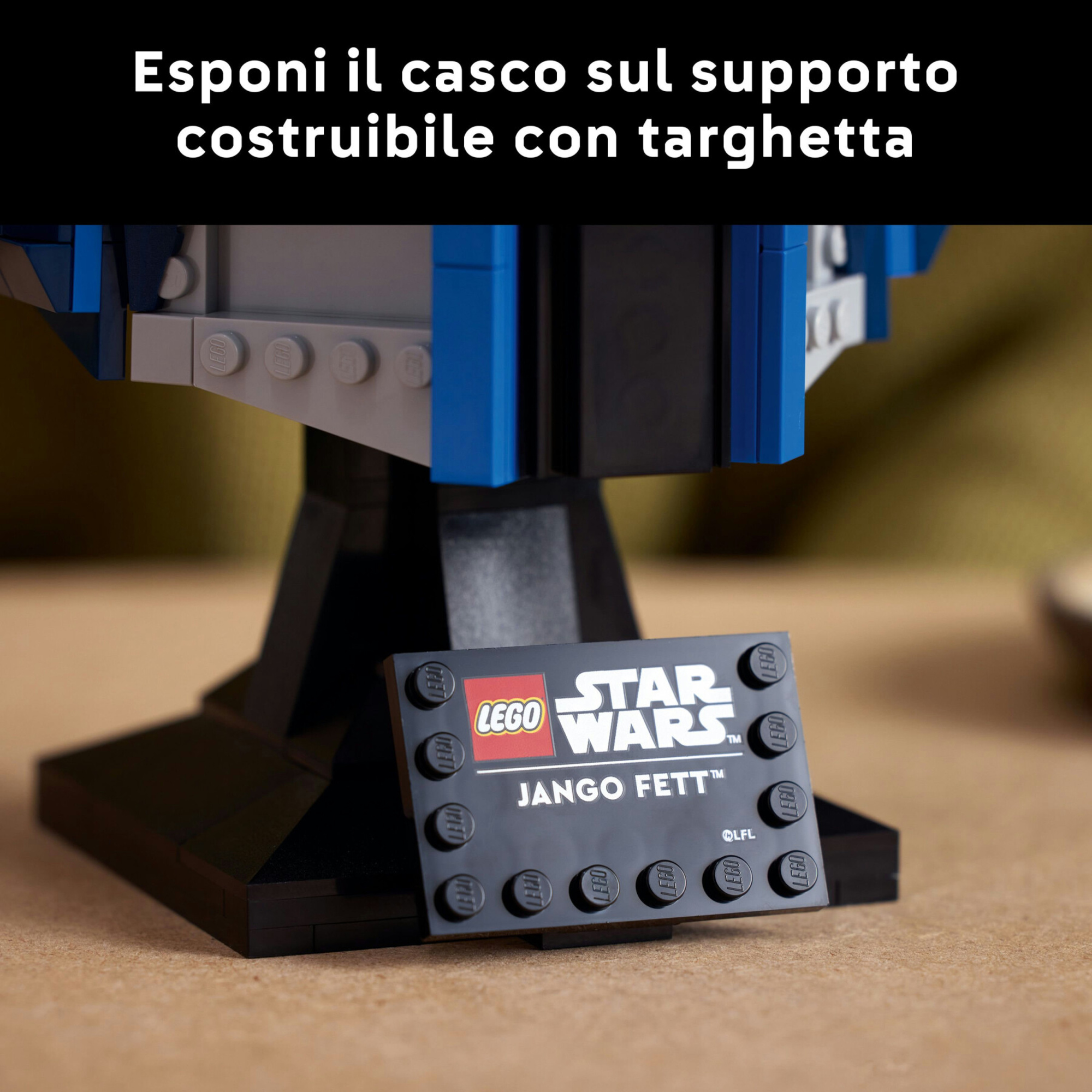 Lego star wars 75408 casco jango fett - modellino da costruire per adulti - LEGO STAR WARS, LEGO® Star Wars™, Star Wars