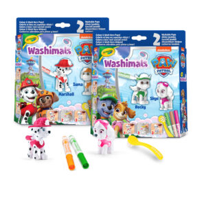 Crayola washimals paw patrol set attività con 2 cuccioli assortiti - CRAYOLA, Paw Patrol