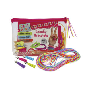 Bustina assortita con 25 braccialetti scouby - crea mania - CREAMANIA
