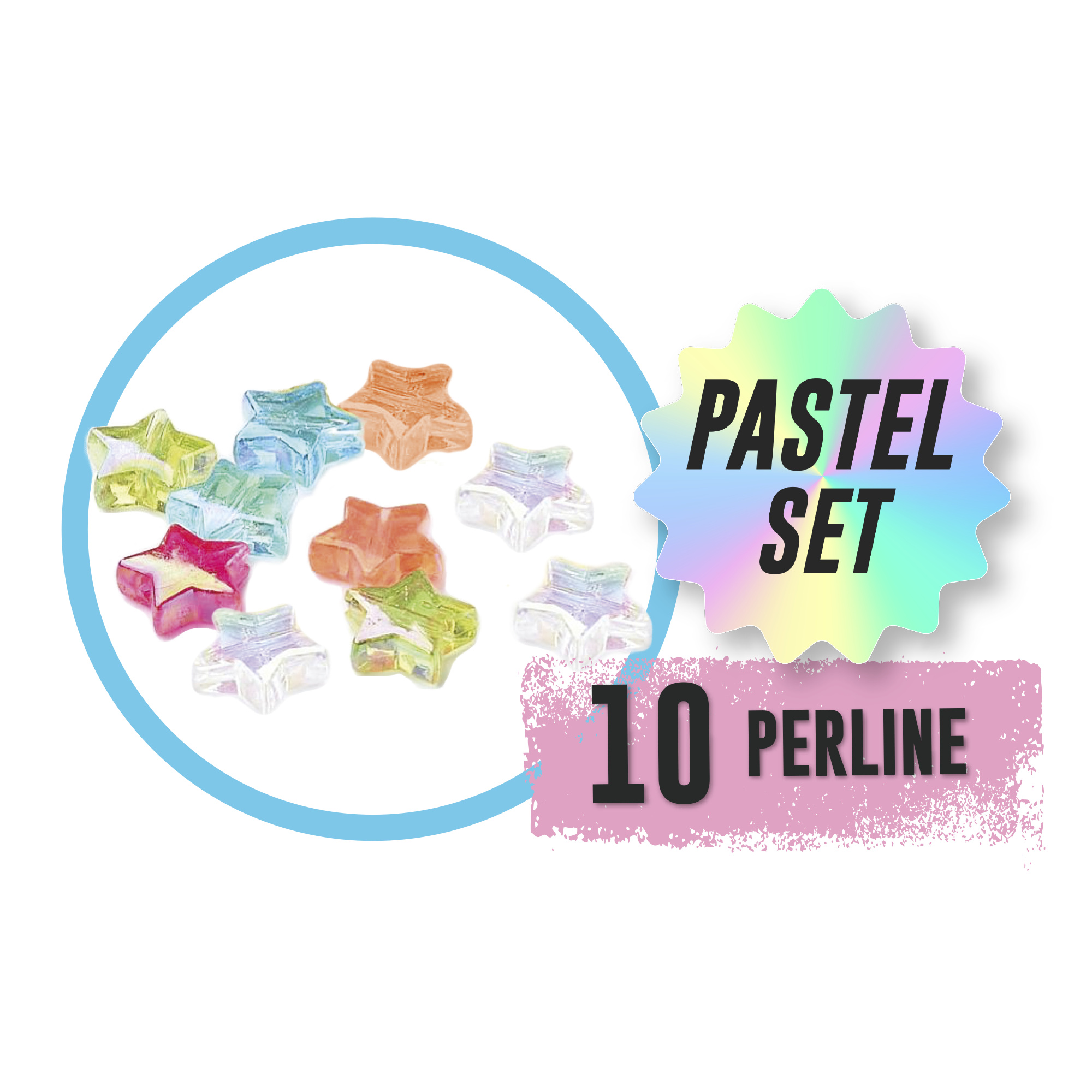 Bustina assortita con 25 braccialetti scouby - crea mania - CREAMANIA