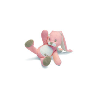 Peluche coniglio rosa 17 cm - trudi - Trudi