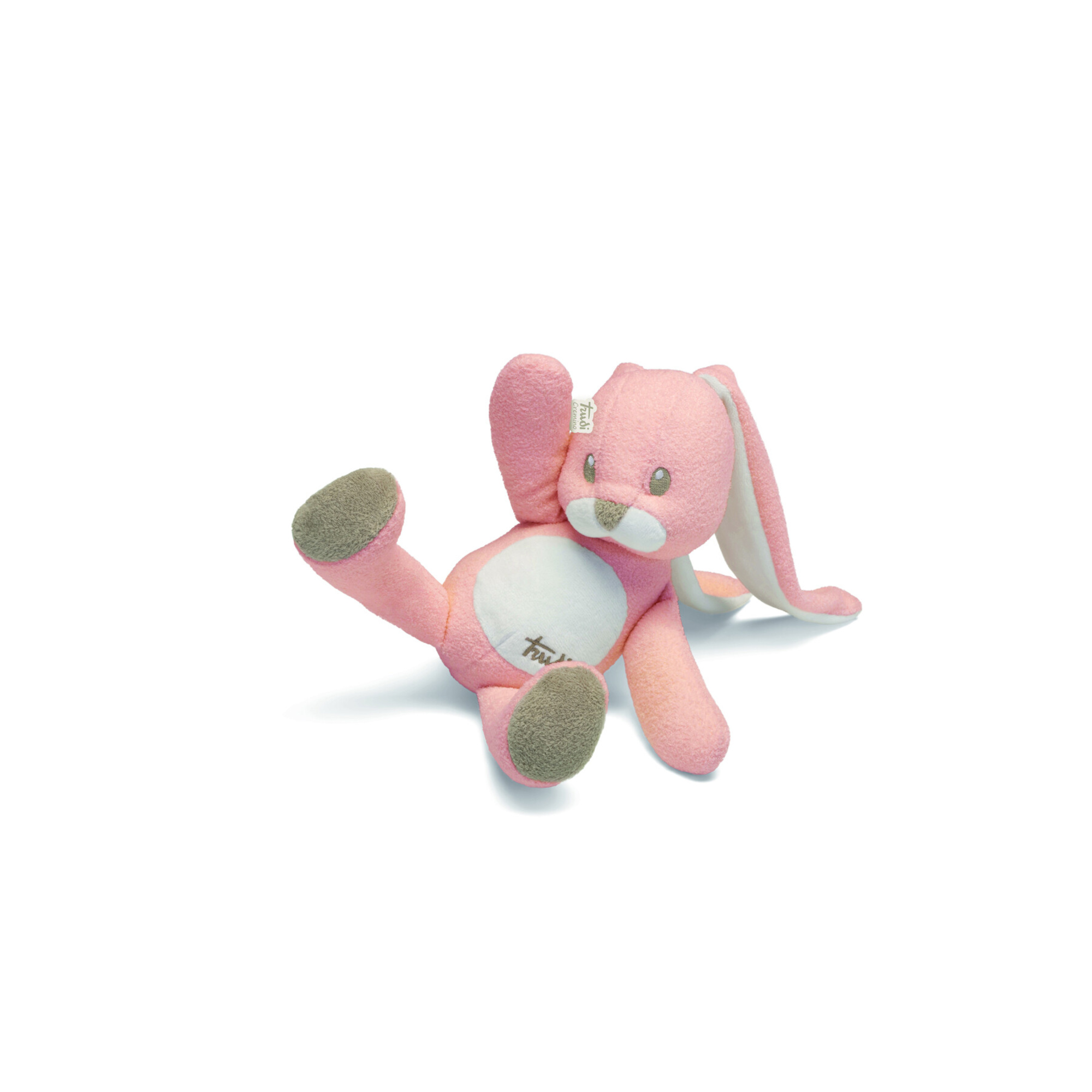 Peluche coniglio rosa 17 cm - trudi - Trudi