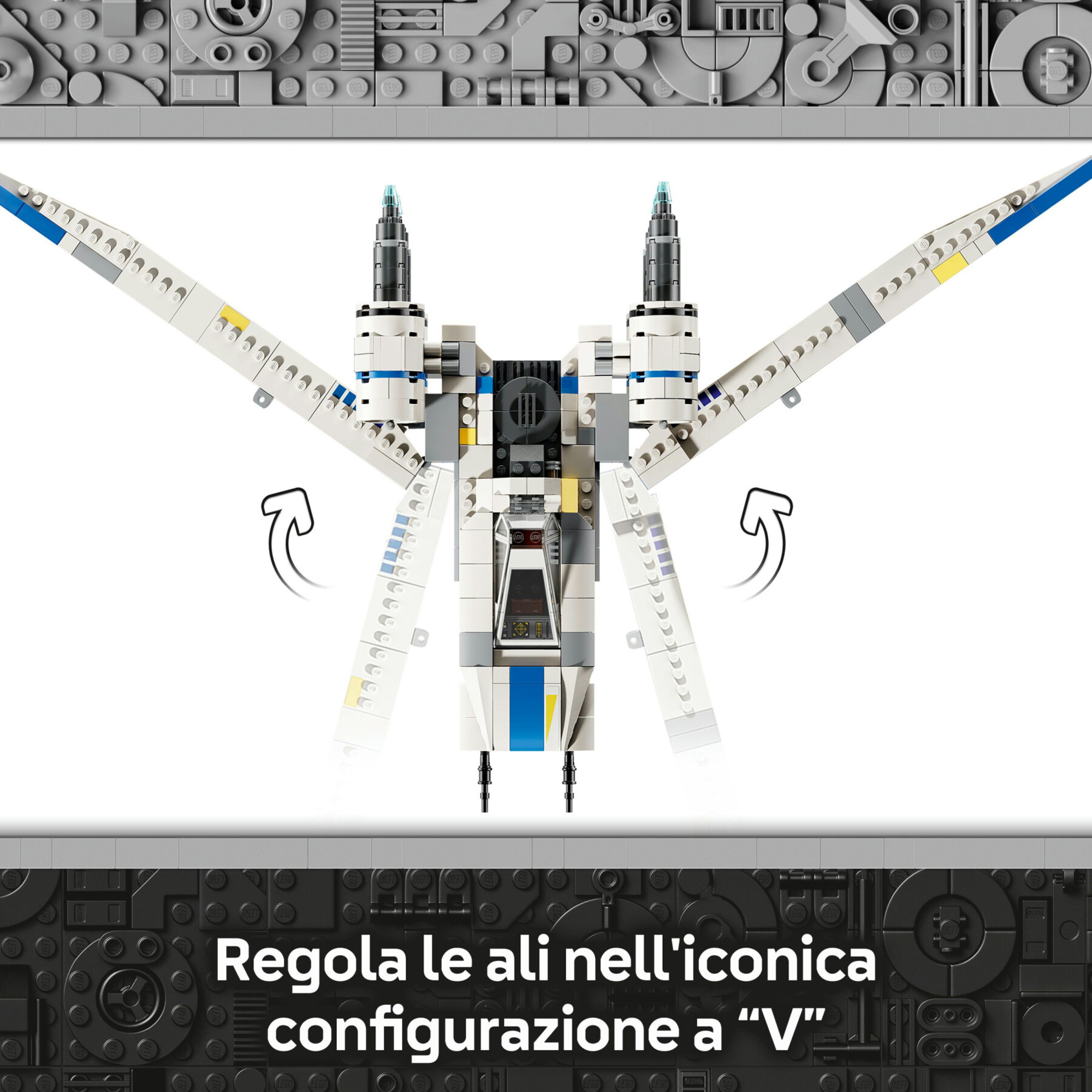 Lego star wars 75399 andor u-wing starfighter - astronave giocattolo 8+ - LEGO STAR WARS, LEGO® Star Wars™, Star Wars