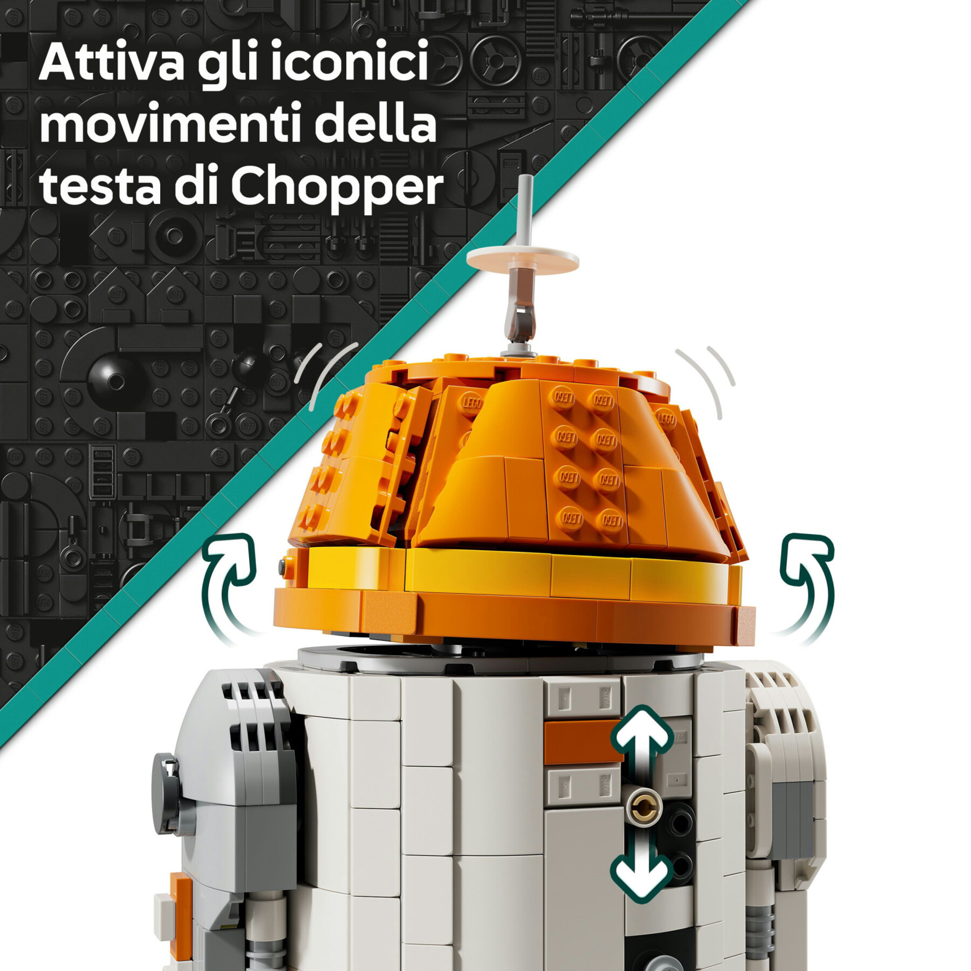 Lego star wars 75416 droide chopper - robot giocattolo da costruire 10+ - LEGO STAR WARS, LEGO® Star Wars™, Star Wars