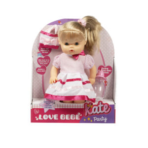 Bambola kate party  36 cm - love bebé - LOVE BEBE'