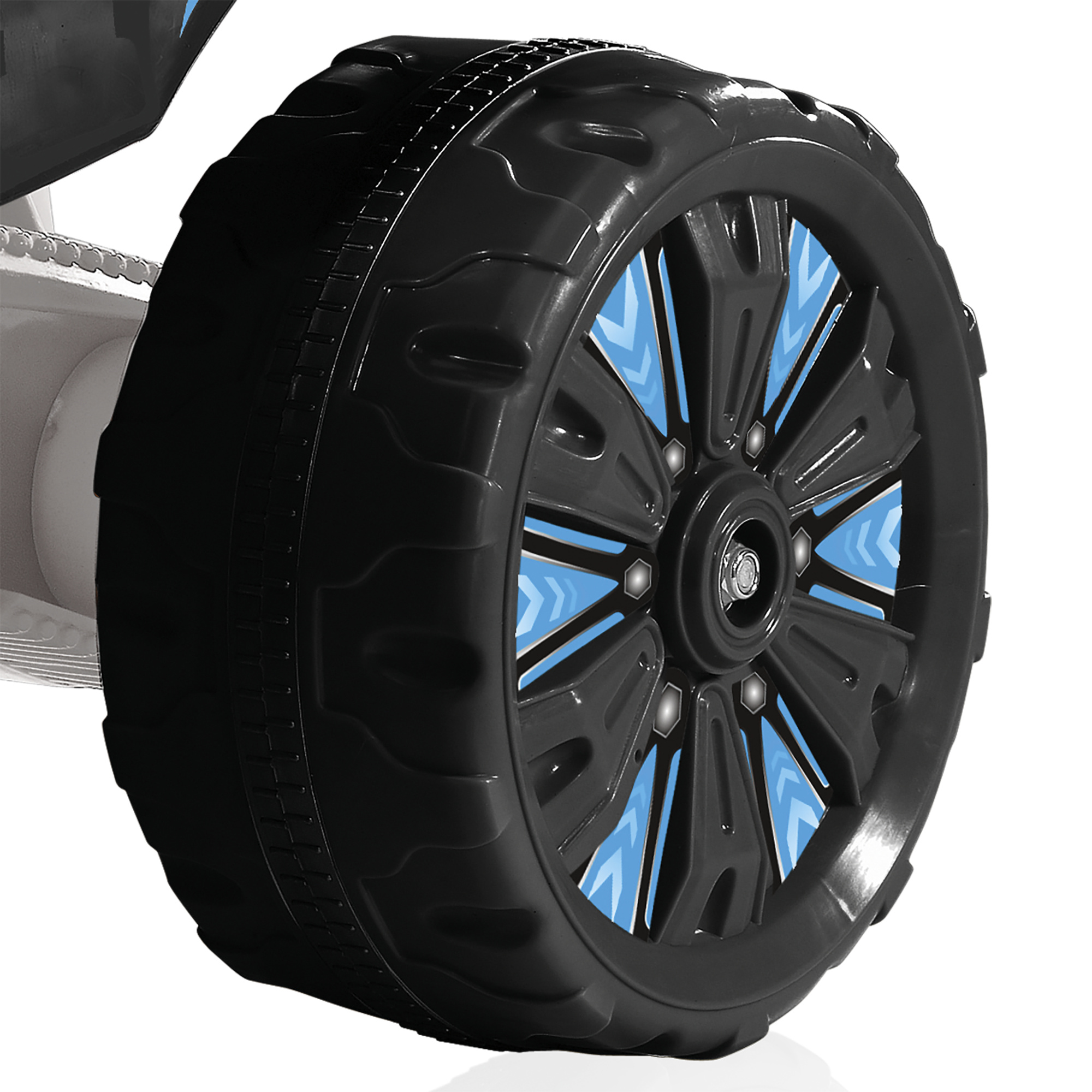 Quad elettrico 6v per bambini con acceleratore a pedale e ruote antiscivolo - SUN&SPORT