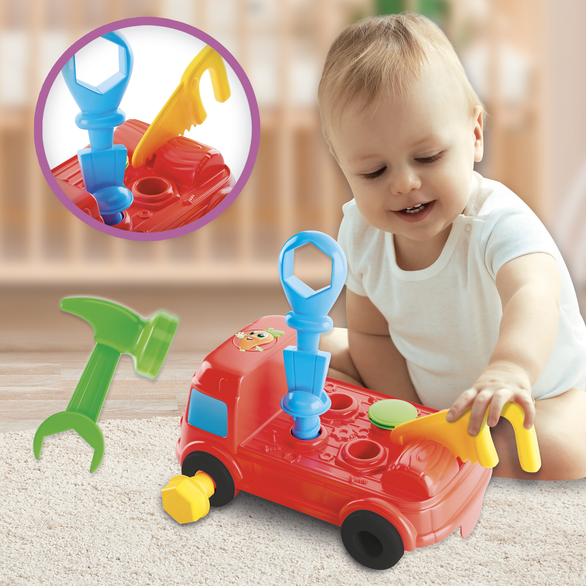 Carotina baby first toys – primi giochi educativi per bambini da 1 anno - LISCIANI