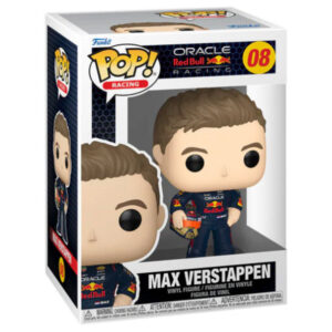 Funko pop formula 1 verstappen con casco 08 – red bull racing da collezione - Funko