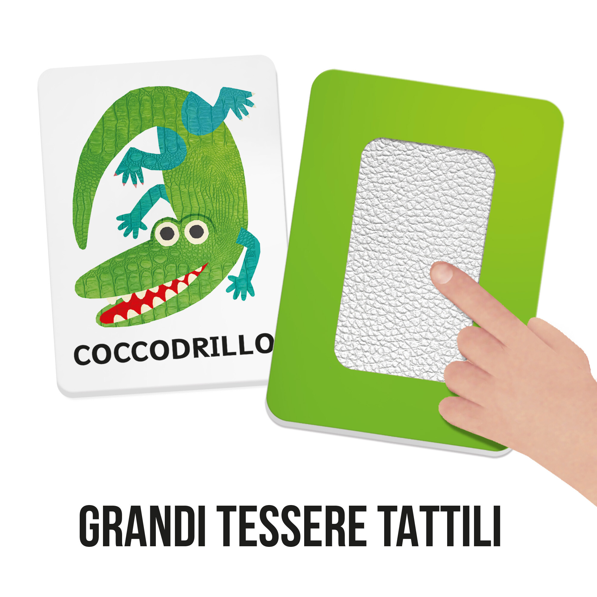 Flashcards animali tattili montessori – tocca, scopri e impara con il metodo montessori - 12m+ - headu - HEADU