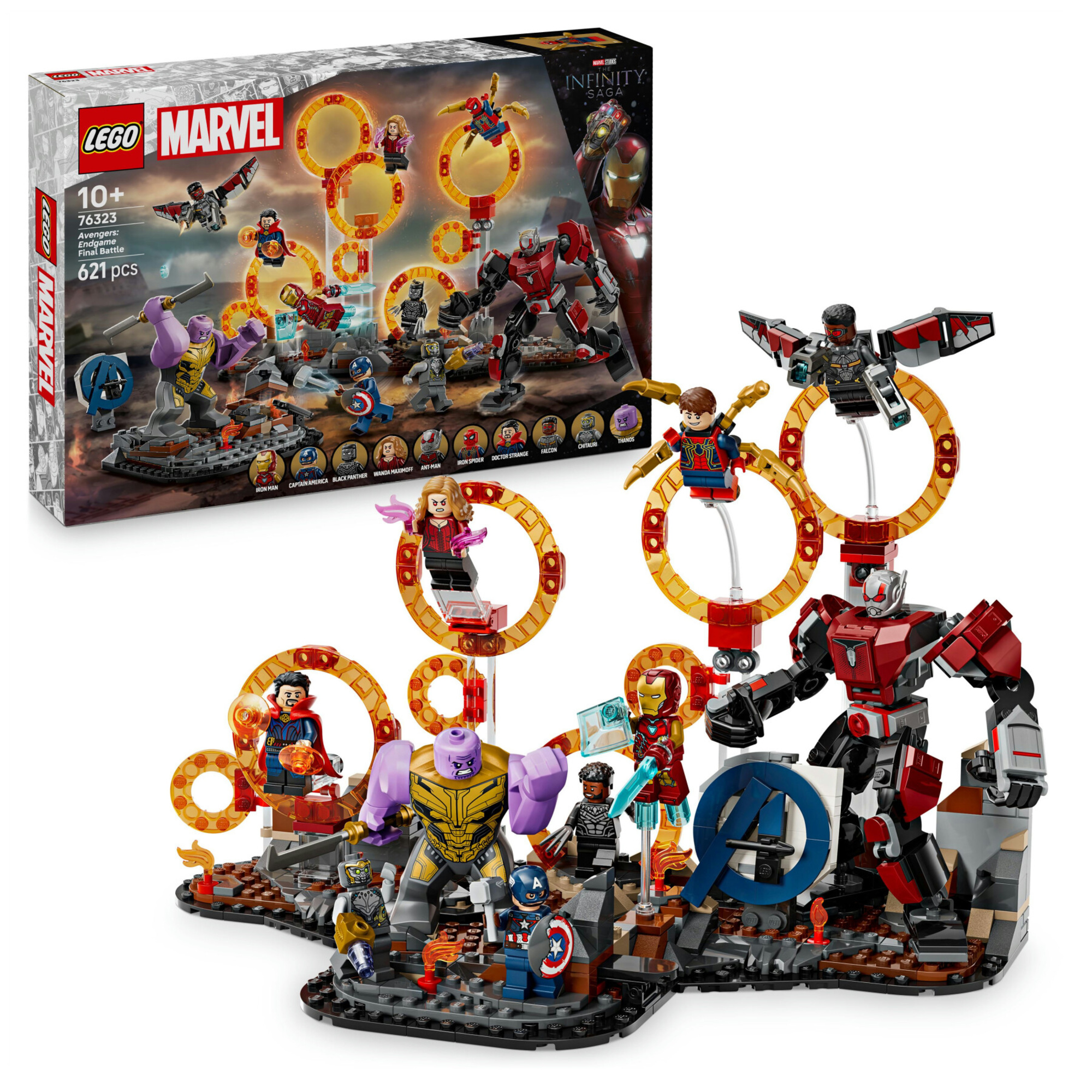 Lego marvel 76323 battaglia finale avengers endgame - 10 personaggi - 10+ - LEGO SUPER HEROES