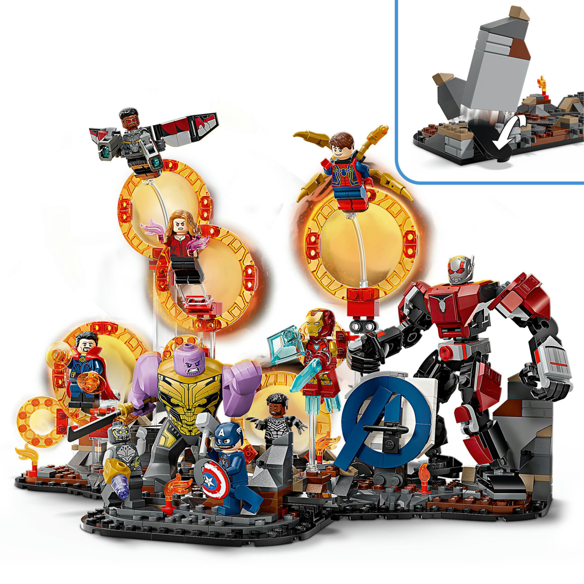 Lego marvel 76323 battaglia finale avengers endgame - 10 personaggi - 10+ - LEGO SUPER HEROES