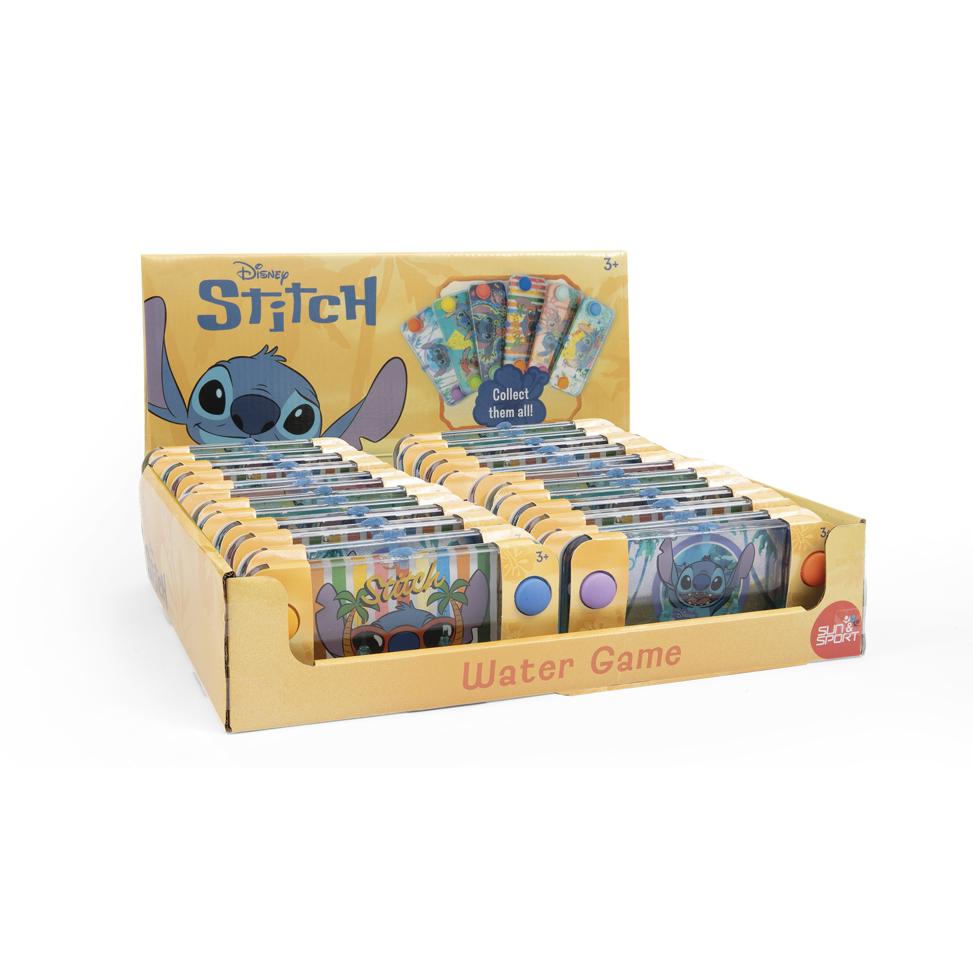 Disney stitch mini gioco ad acqua - mini water game assortito - Disney Stitch