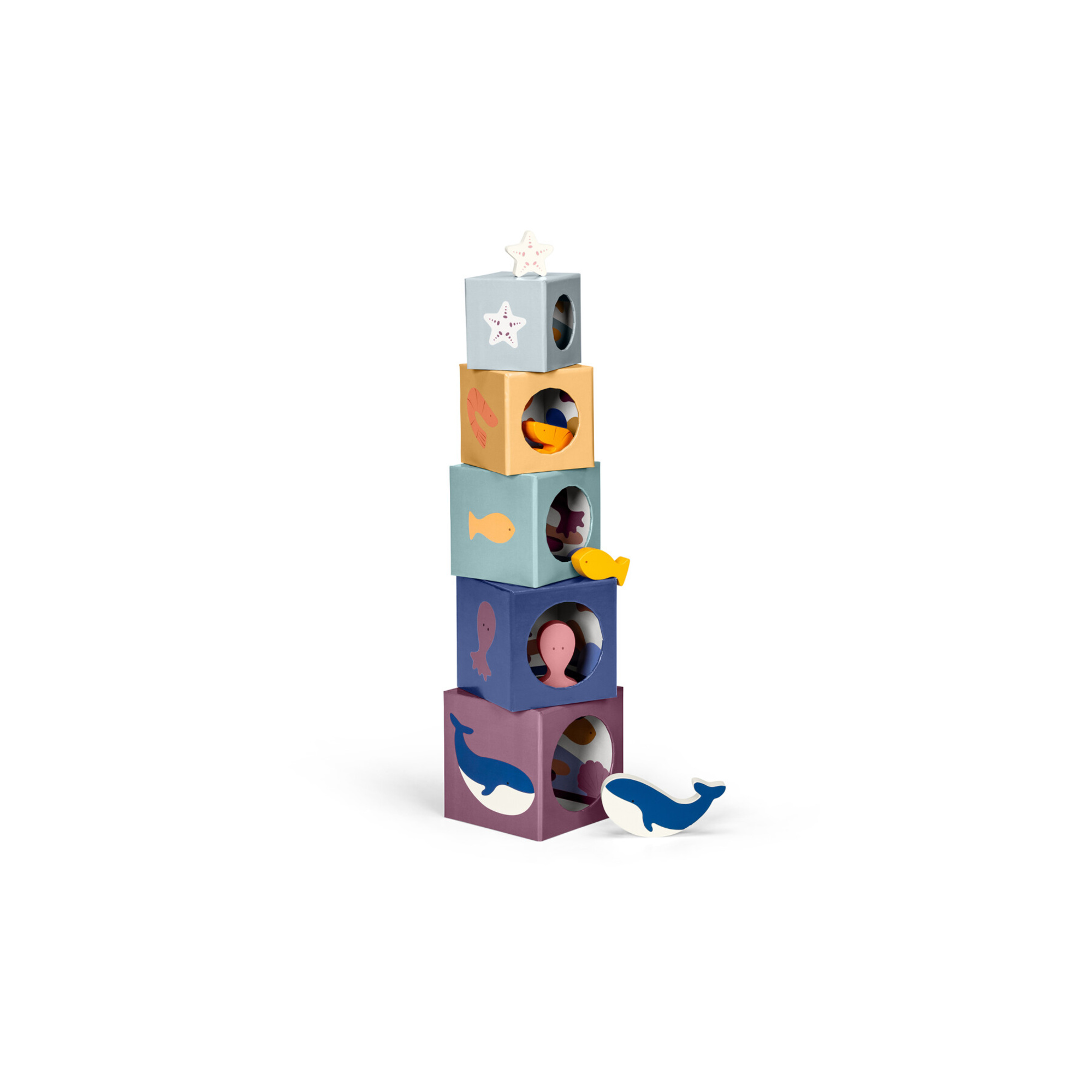 Cubi impilabili - sea love - sevi - Trudi