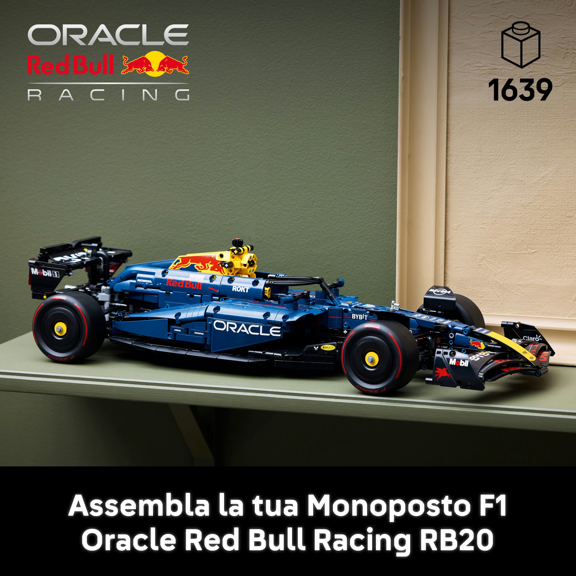 Lego technic - monoposto f1 oracle red bull racing rb20 - 42206 - LEGO TECHNIC